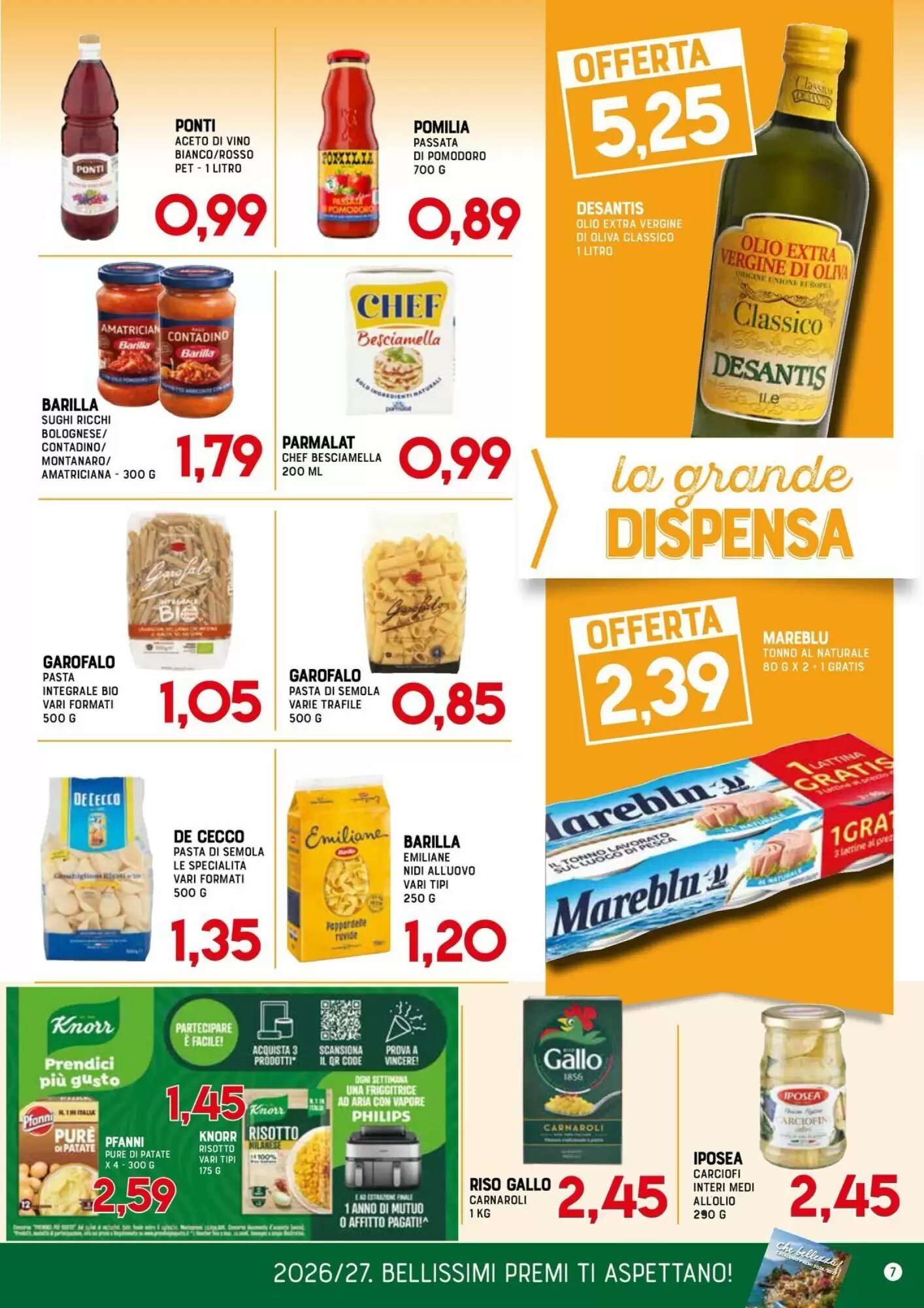 Volantino promozionale Gran Risparmio  valide dal 23/09/2026 - Pagina 7.