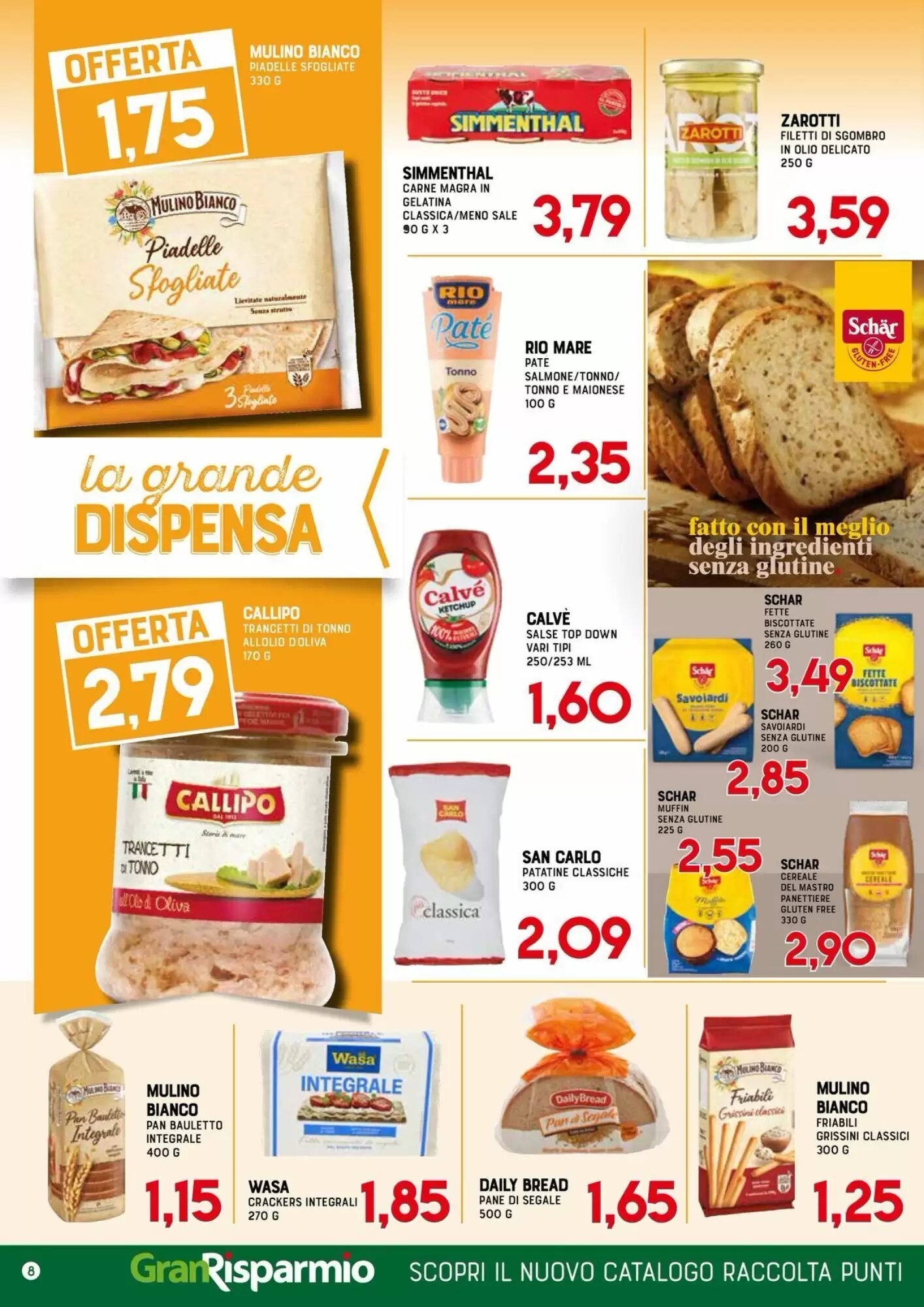 Volantino promozionale Gran Risparmio  valide dal 23/09/2026 - Pagina 8.