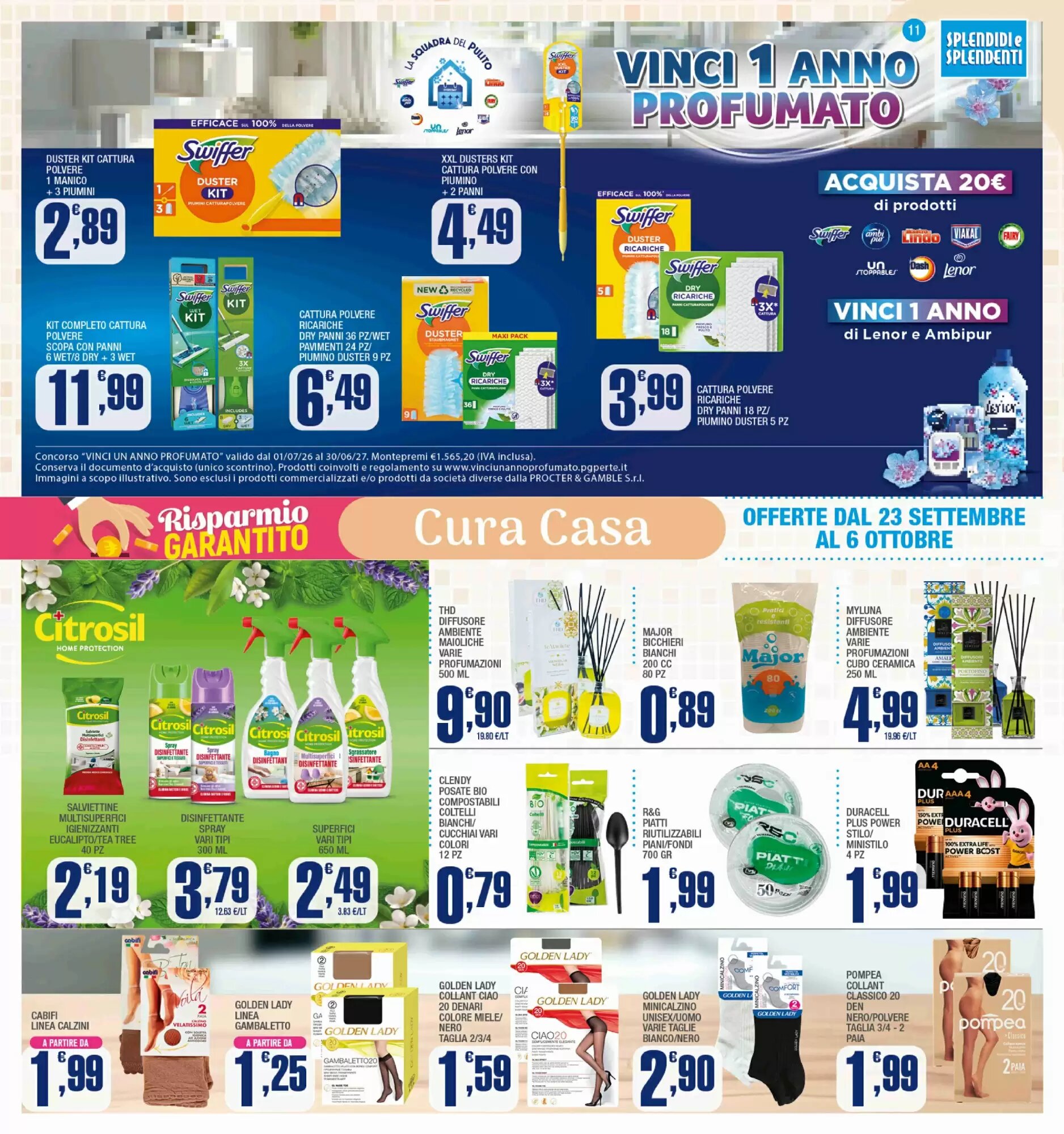 Volantino promozionale Splendidi e Splendenti  valide dal 23/09/2026 - Pagina 11.