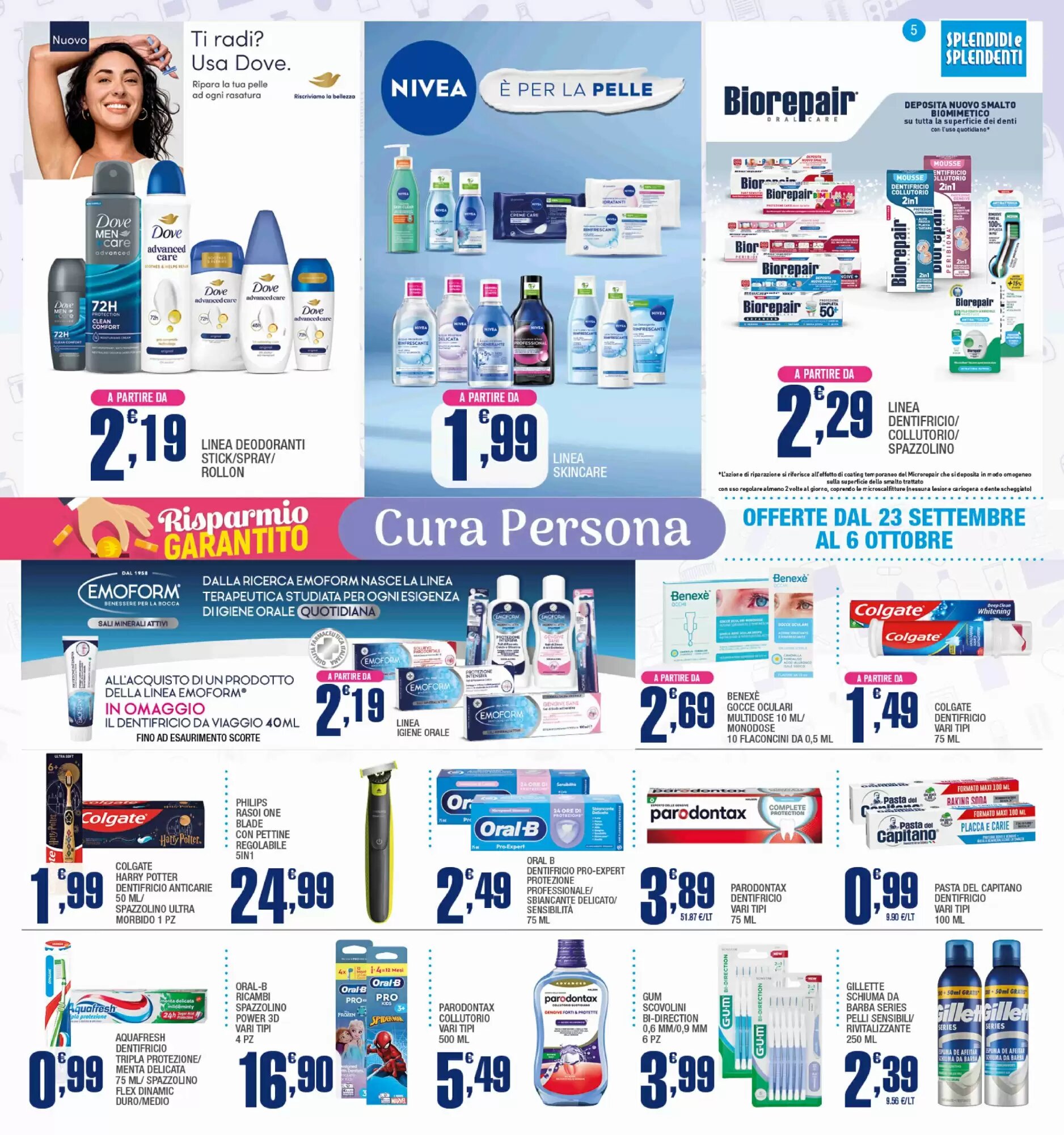 Volantino promozionale Splendidi e Splendenti  valide dal 23/09/2026 - Pagina 5.