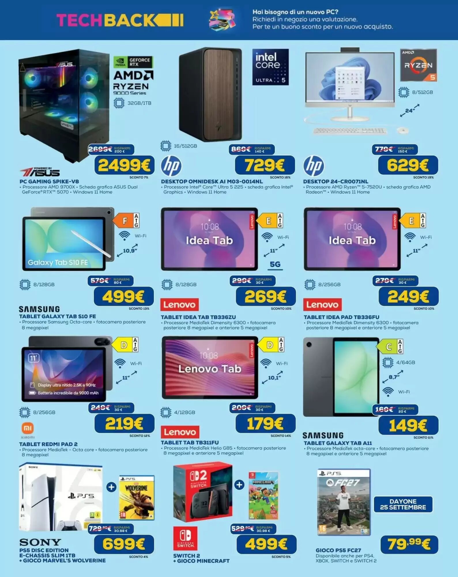 Volantino promozionale DIMOStore  valide dal 23/09/2026 - Pagina 9.