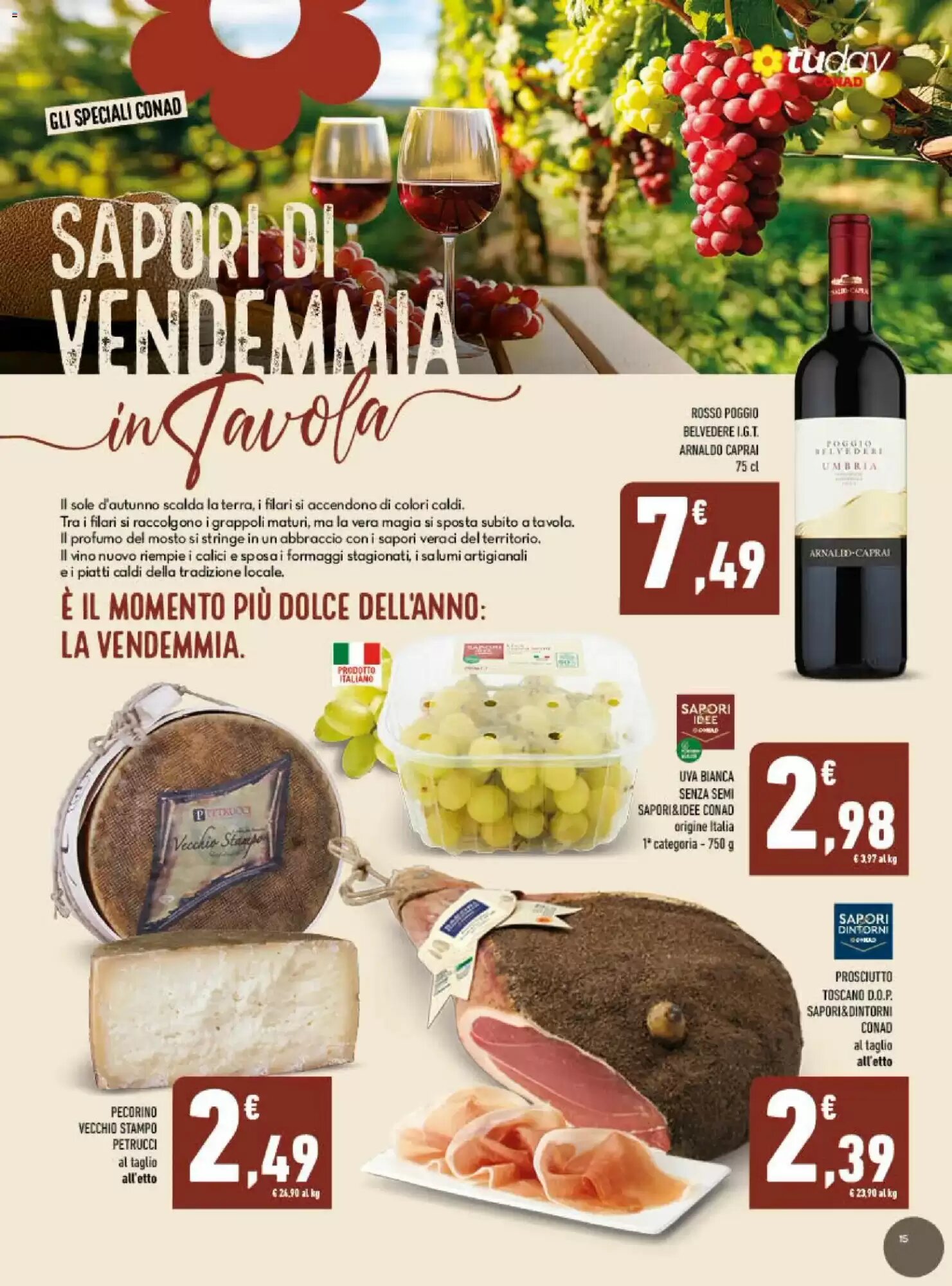 Volantino promozionale Conad  valide dal 23/09/2026 - Pagina 15.