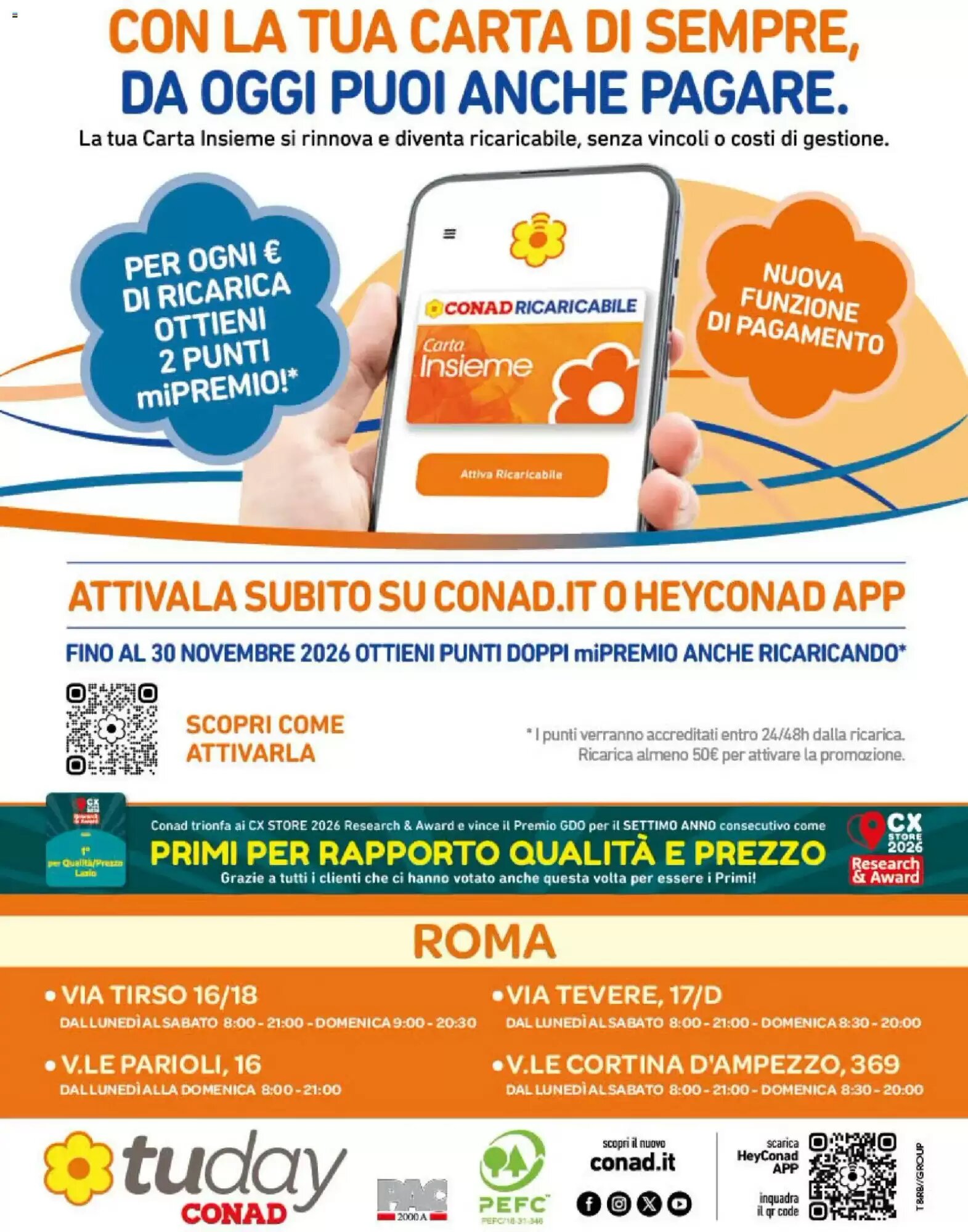 Volantino promozionale Conad  valide dal 23/09/2026 - Pagina 16.