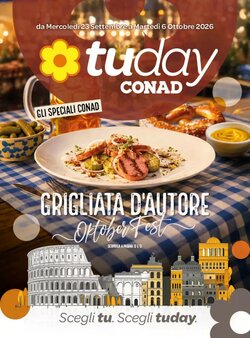 Volantino promozionale Conad  valide dal 23/09/2026