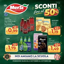 Volantino promozionale MerSi Supermercati  valide dal 23/09/2026