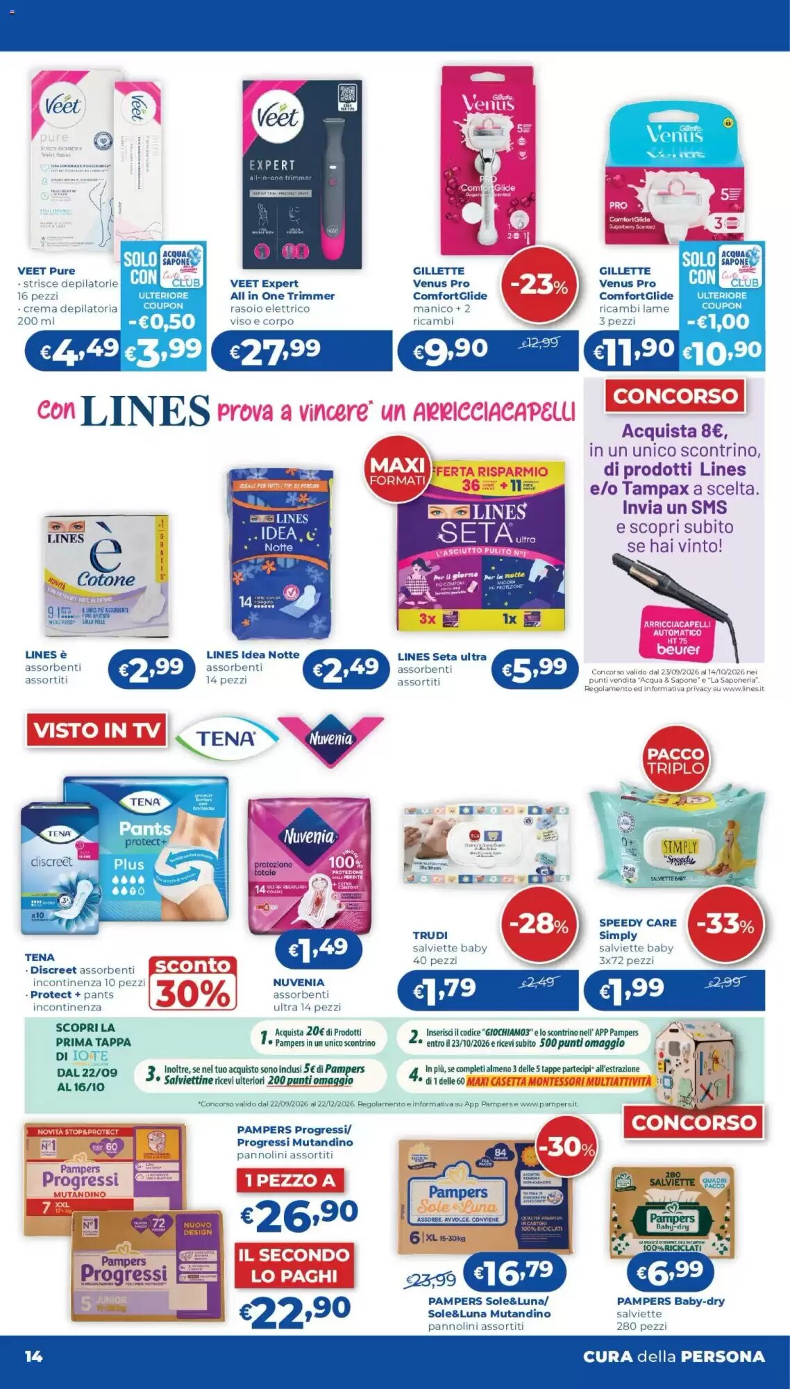 Volantino promozionale Acqua & Sapone  valide dal 24/09/2026 - Pagina 14.