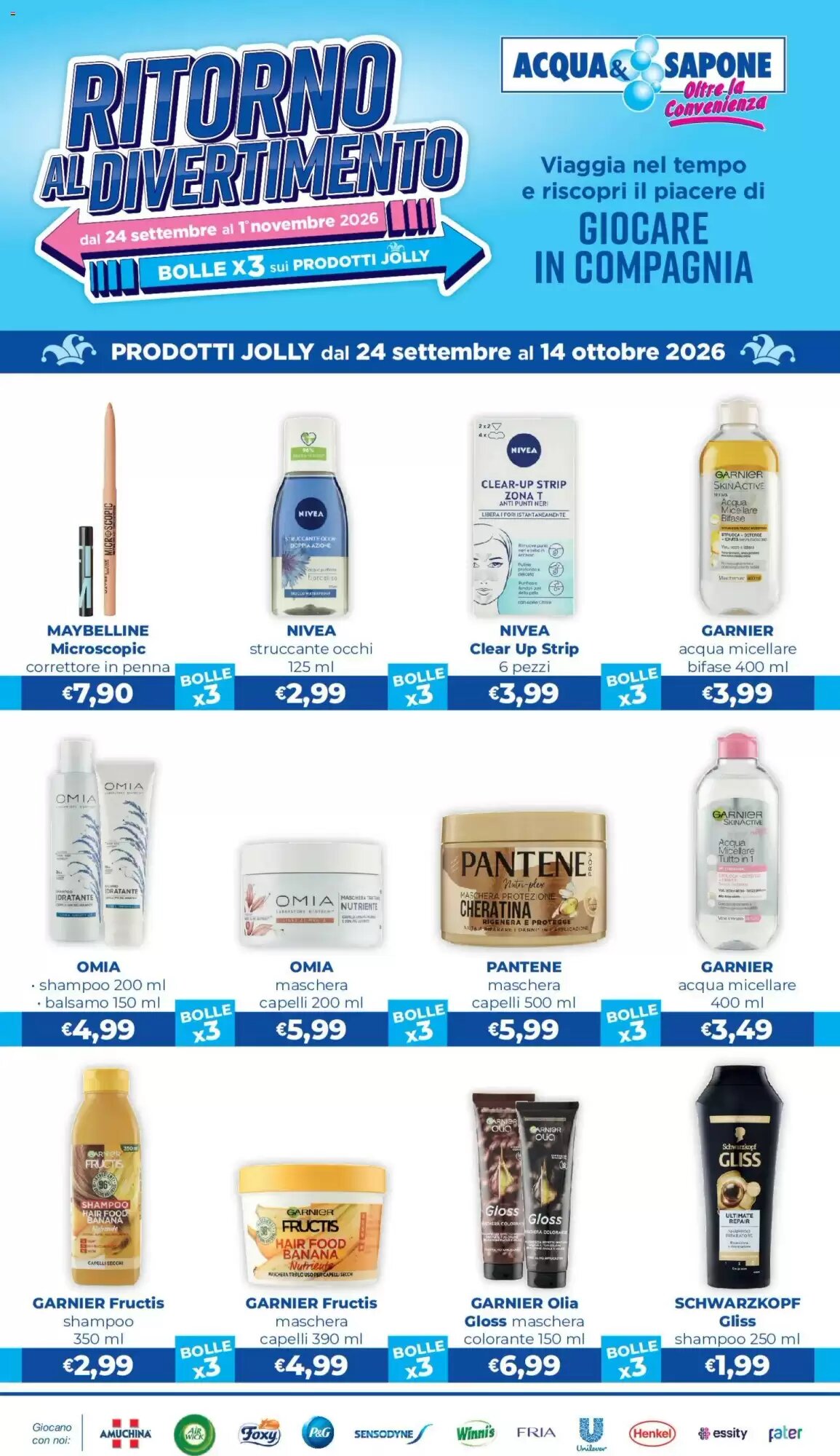 Volantino promozionale Acqua & Sapone  valide dal 24/09/2026 - Pagina 2.