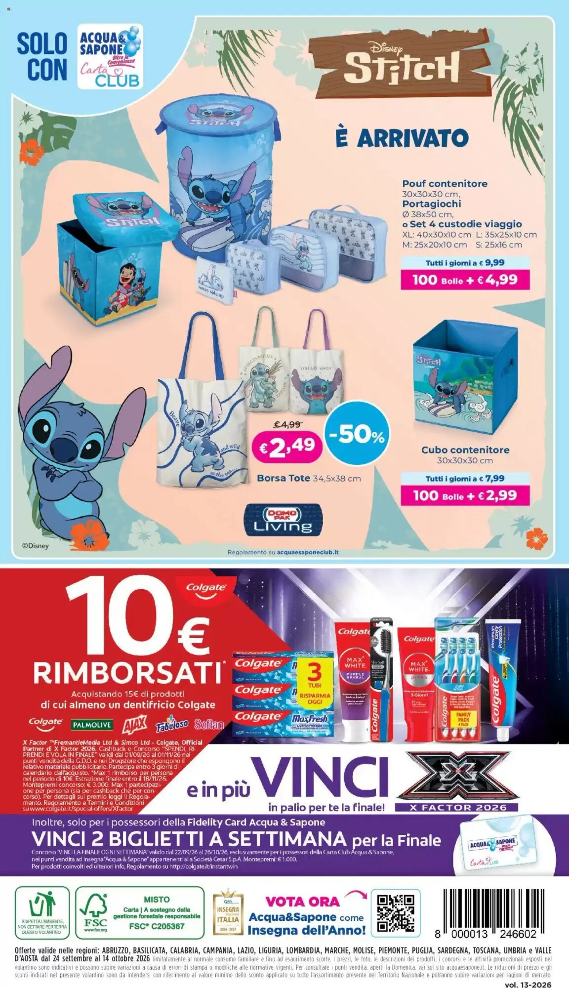 Volantino promozionale Acqua & Sapone  valide dal 24/09/2026 - Pagina 24.