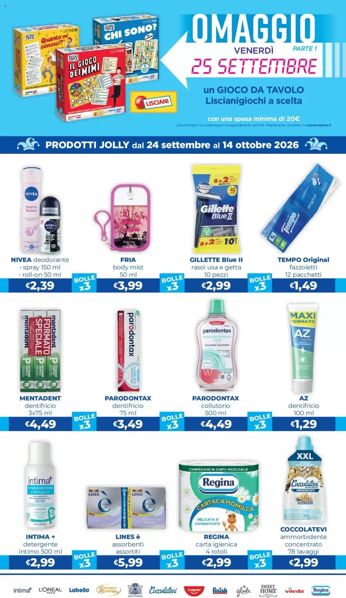 Volantino promozionale Acqua & Sapone  valide dal 24/09/2026 - Pagina 3.