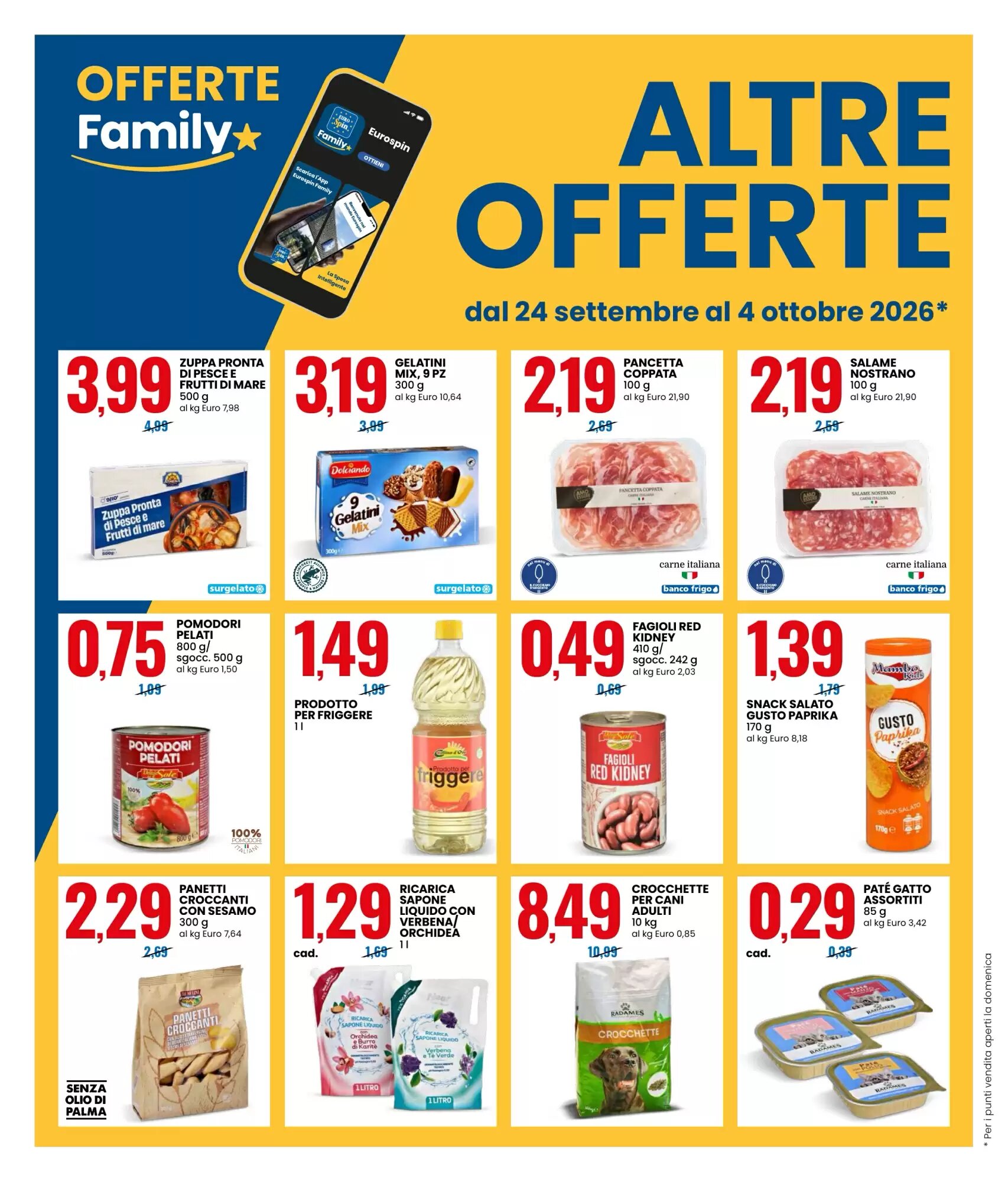Volantino promozionale Eurospin  valide dal 24/09/2026 - Pagina 12.