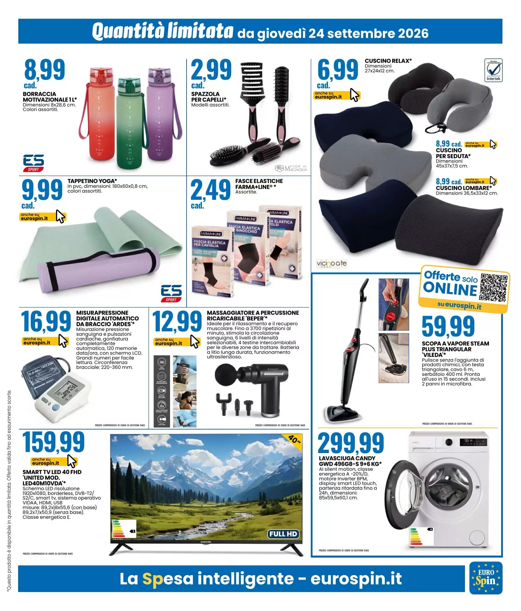 Volantino promozionale Eurospin  valide dal 24/09/2026 - Pagina 15.