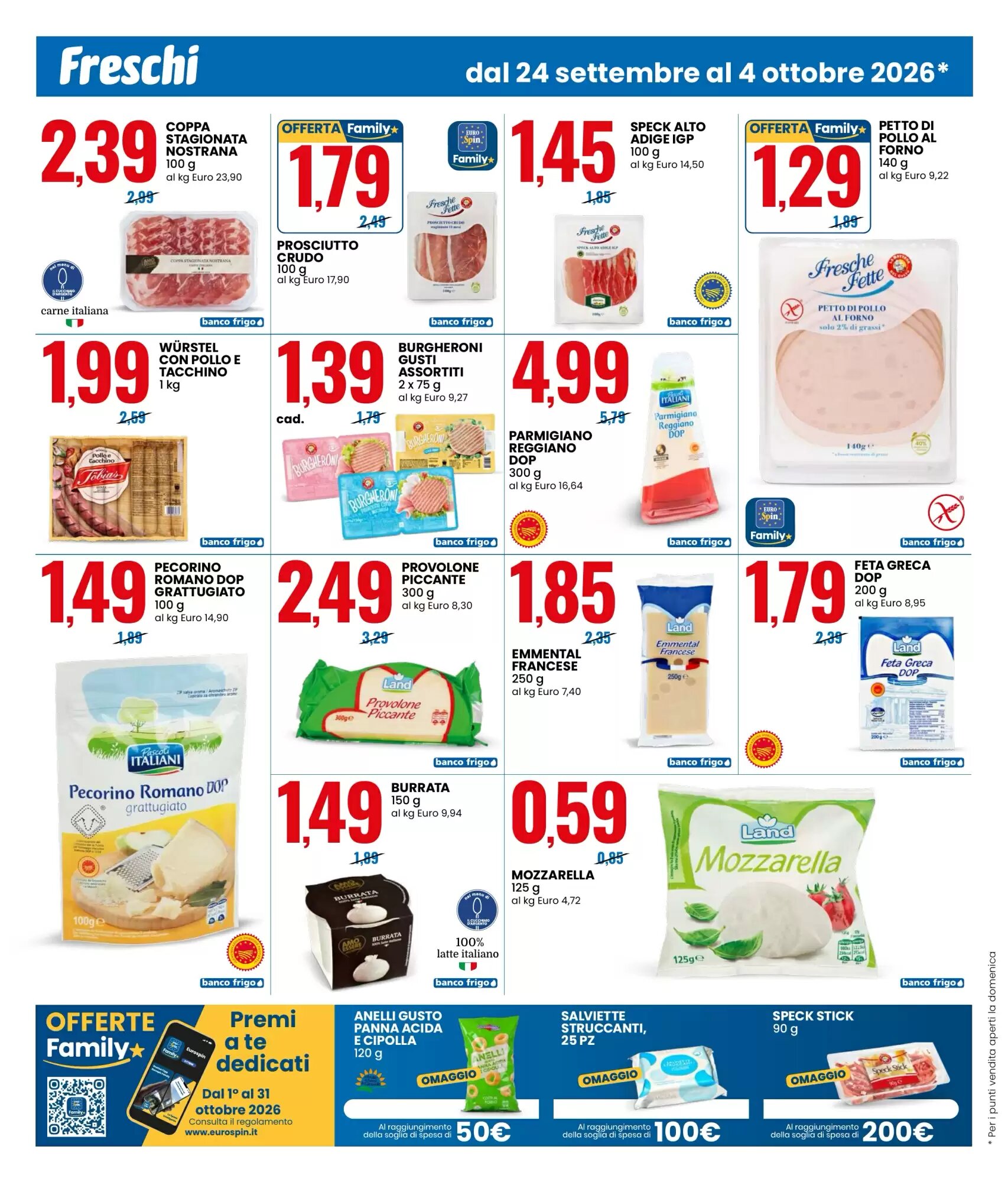 Volantino promozionale Eurospin  valide dal 24/09/2026 - Pagina 4.