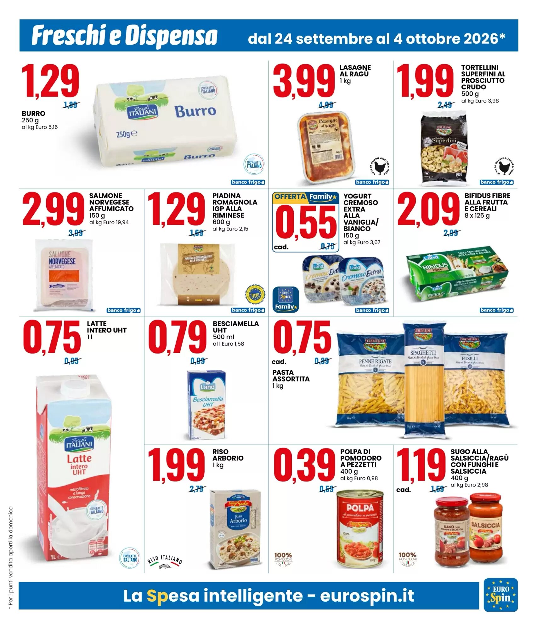 Volantino promozionale Eurospin  valide dal 24/09/2026 - Pagina 5.