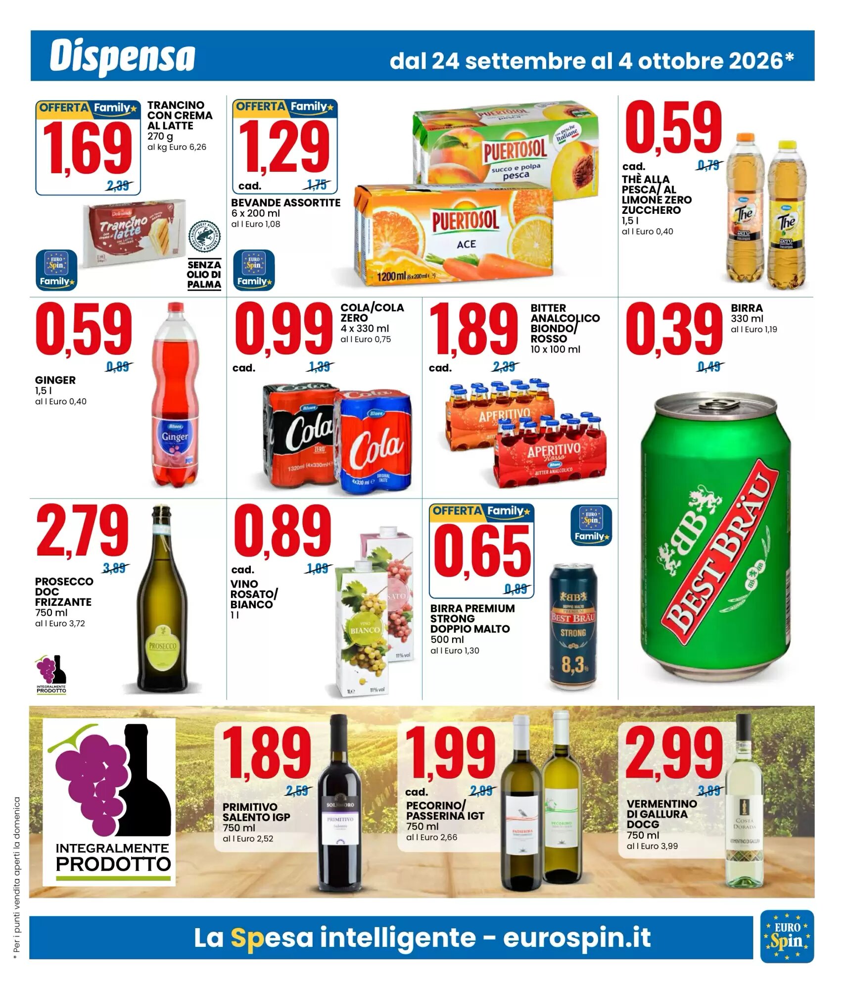 Volantino promozionale Eurospin  valide dal 24/09/2026 - Pagina 7.