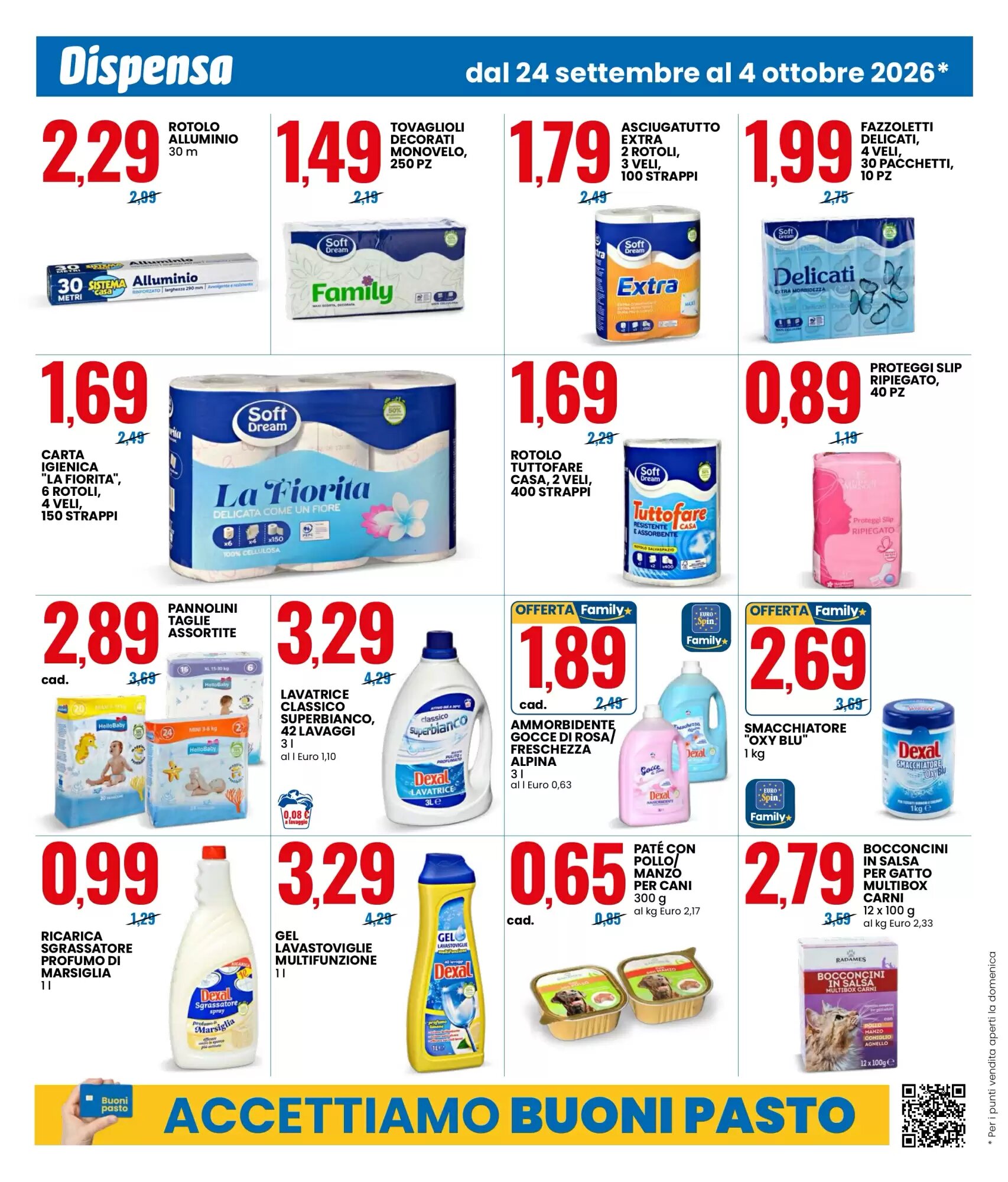 Volantino promozionale Eurospin  valide dal 24/09/2026 - Pagina 8.