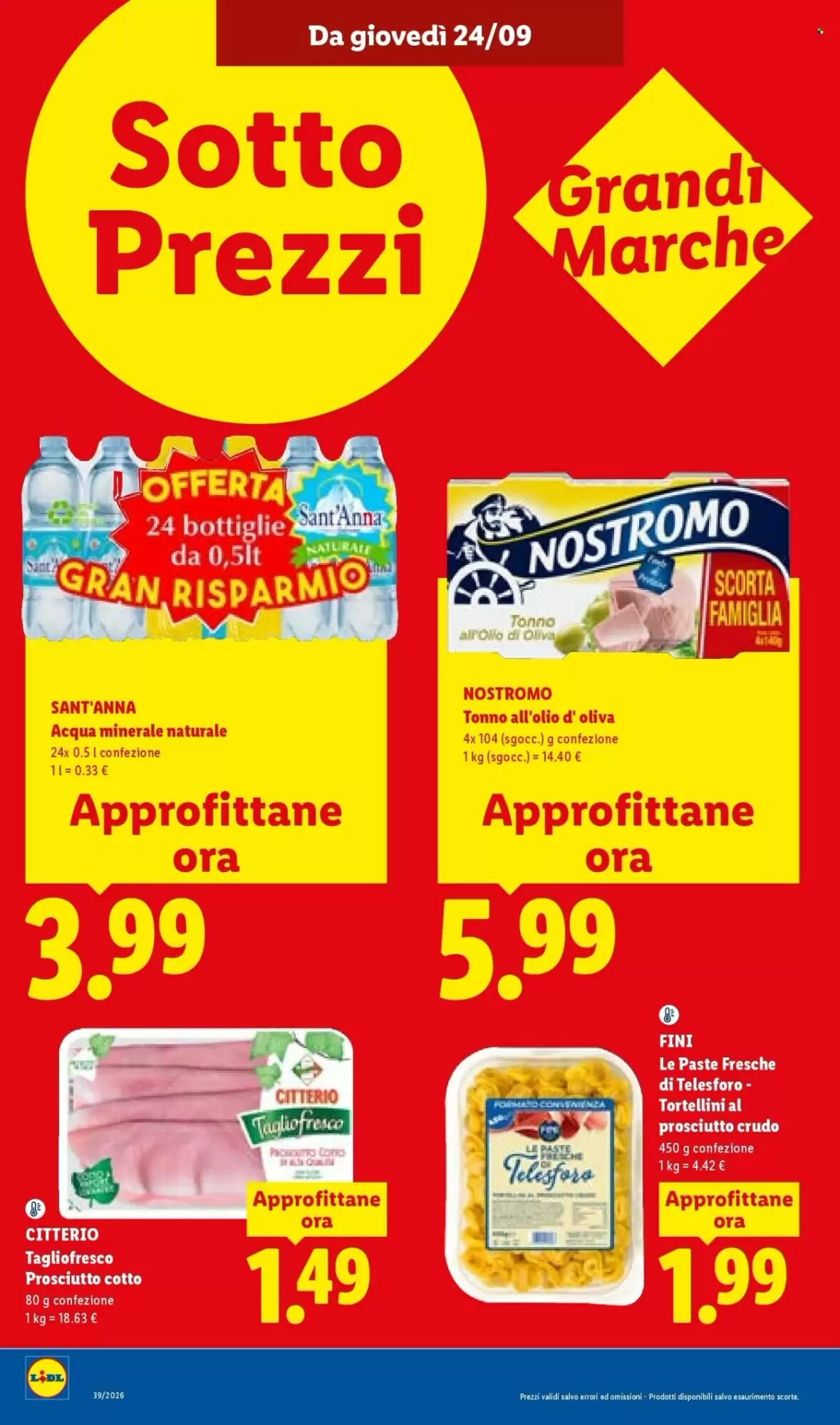 Volantino promozionale Lidl  valide dal 24/09/2026 - Pagina 10.