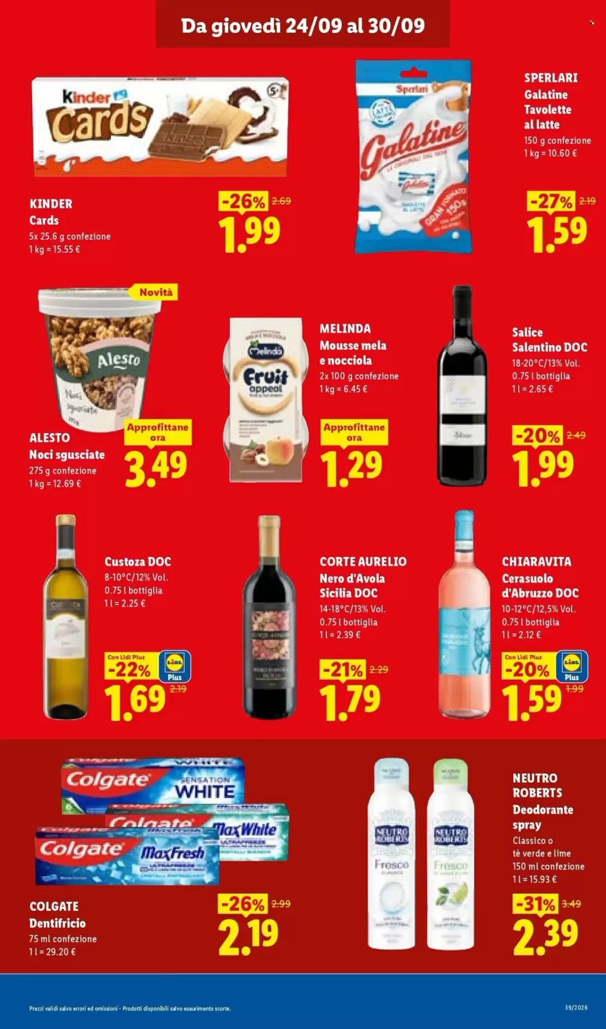 Volantino promozionale Lidl  valide dal 24/09/2026 - Pagina 17.