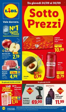 Volantino promozionale Lidl  valide dal 24/09/2026