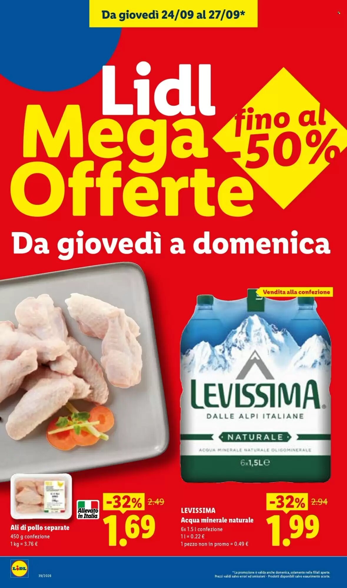 Volantino promozionale Lidl  valide dal 24/09/2026 - Pagina 2.