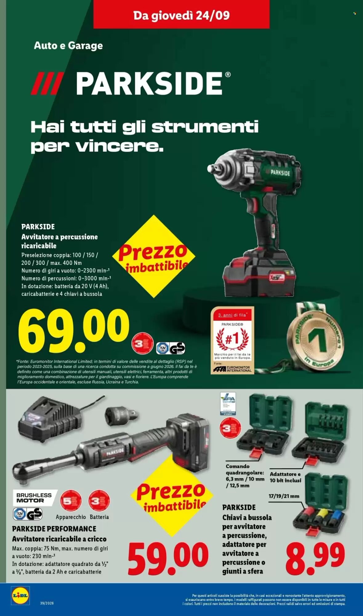 Volantino promozionale Lidl  valide dal 24/09/2026 - Pagina 30.