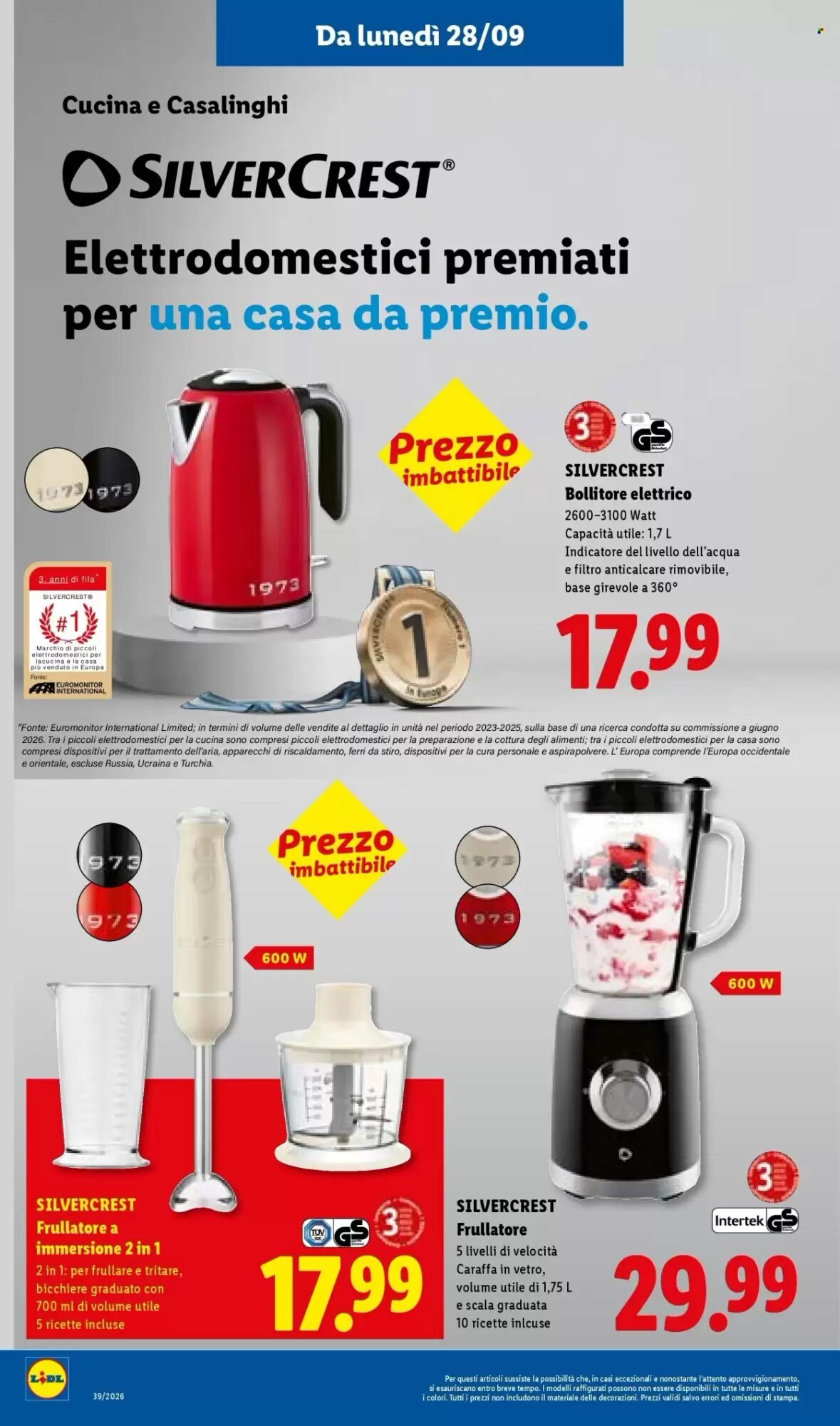 Volantino promozionale Lidl  valide dal 24/09/2026 - Pagina 34.