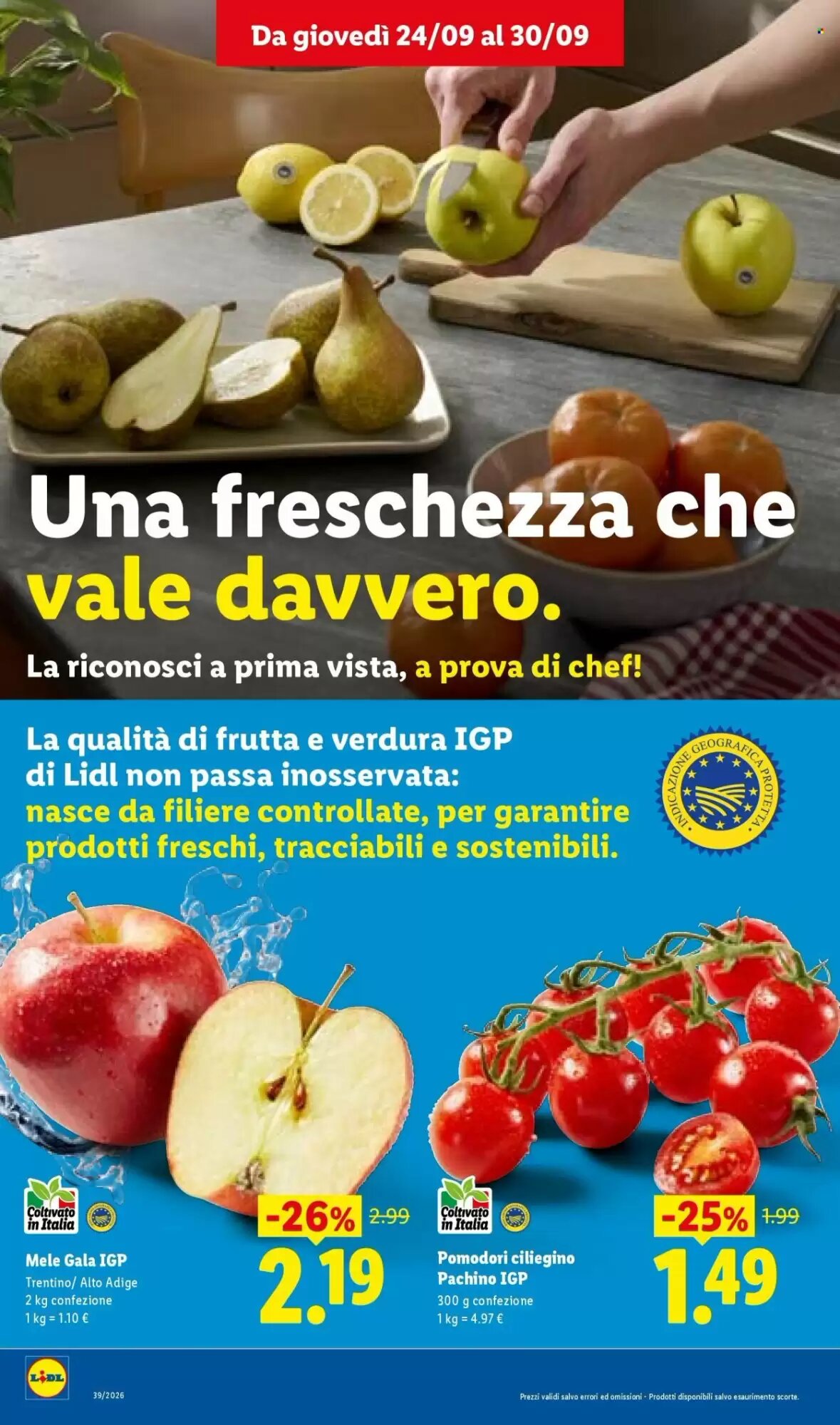 Volantino promozionale Lidl  valide dal 24/09/2026 - Pagina 4.