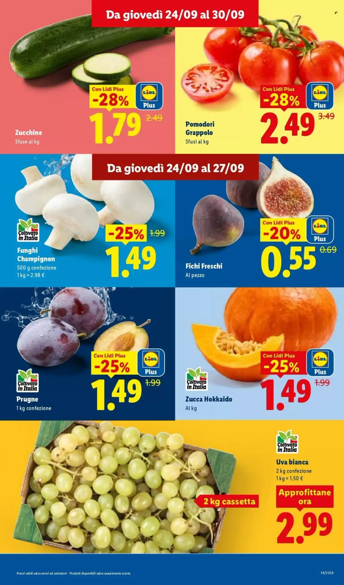 Volantino promozionale Lidl  valide dal 24/09/2026 - Pagina 5.