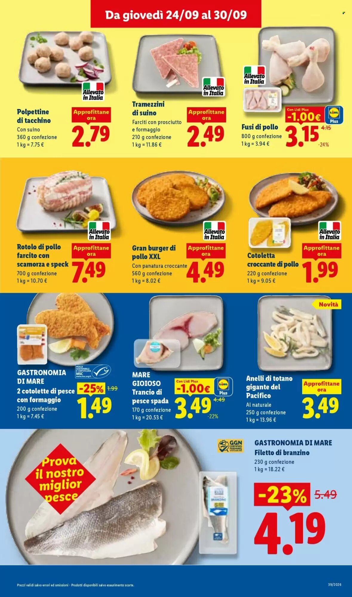 Volantino promozionale Lidl  valide dal 24/09/2026 - Pagina 9.