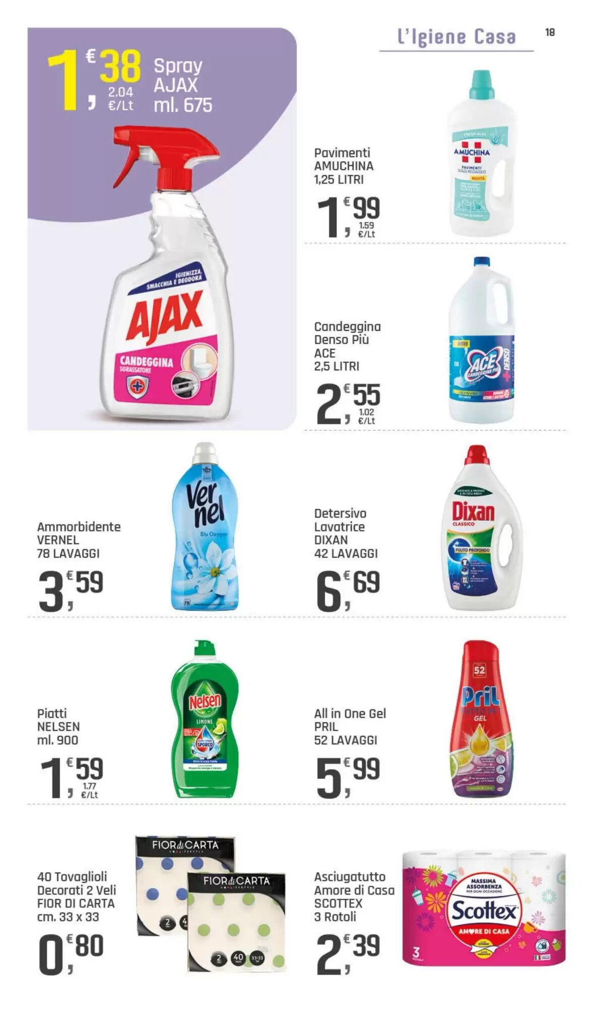 Volantino promozionale Supermercati Dok  valide dal 24/09/2026 - Pagina 18.