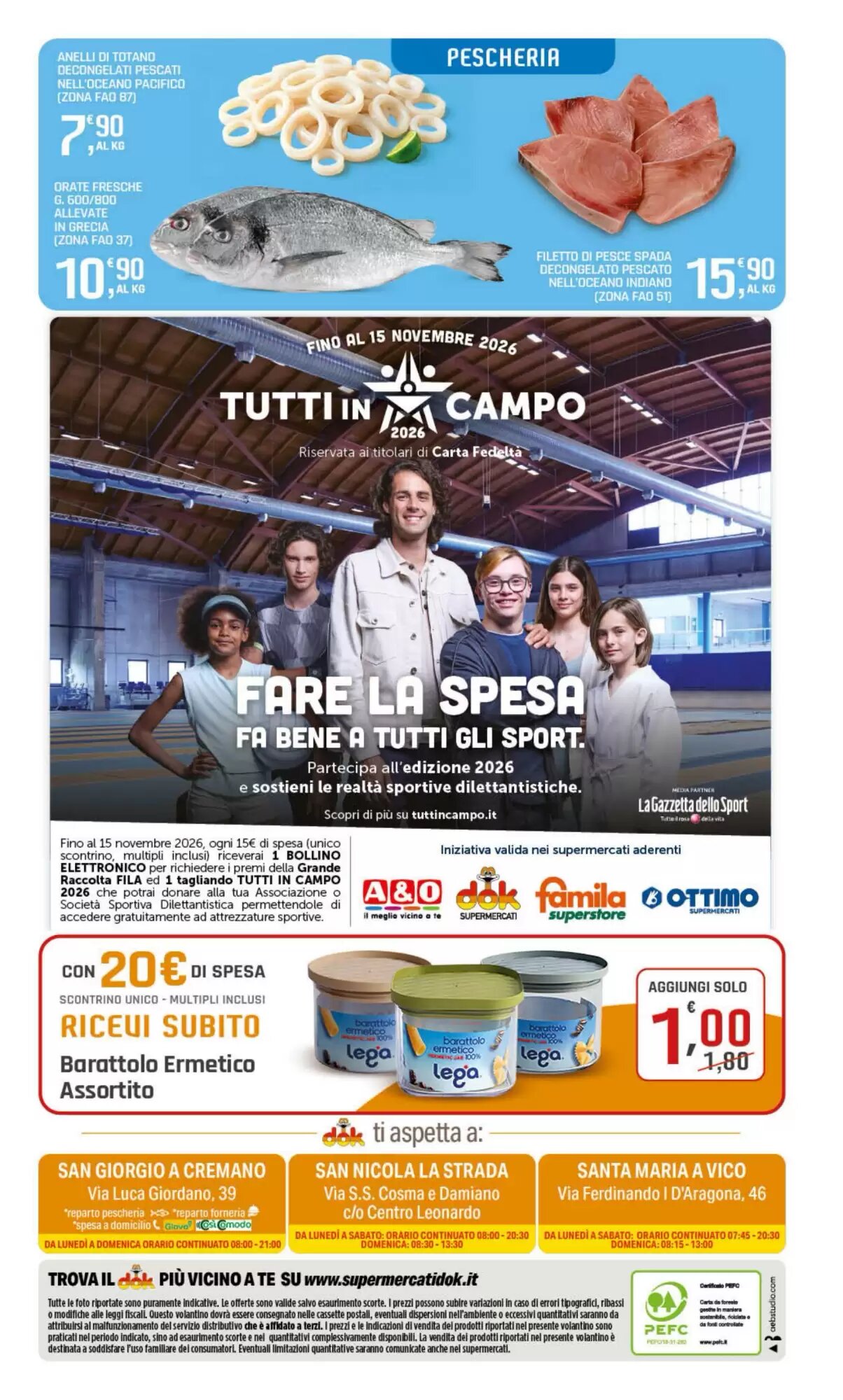 Volantino promozionale Supermercati Dok  valide dal 24/09/2026 - Pagina 20.