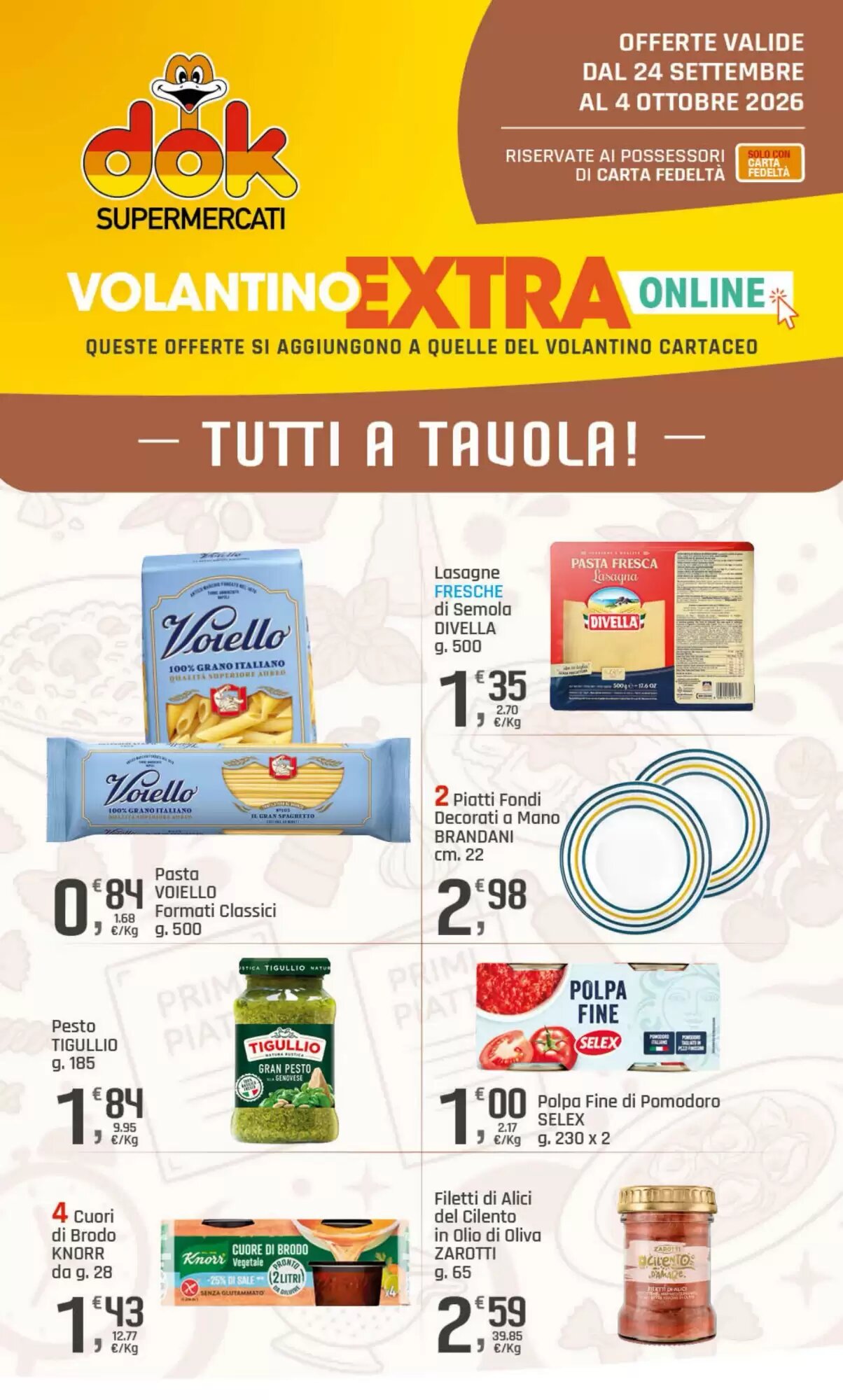 Volantino promozionale Supermercati Dok  valide dal 24/09/2026 - Pagina 21.