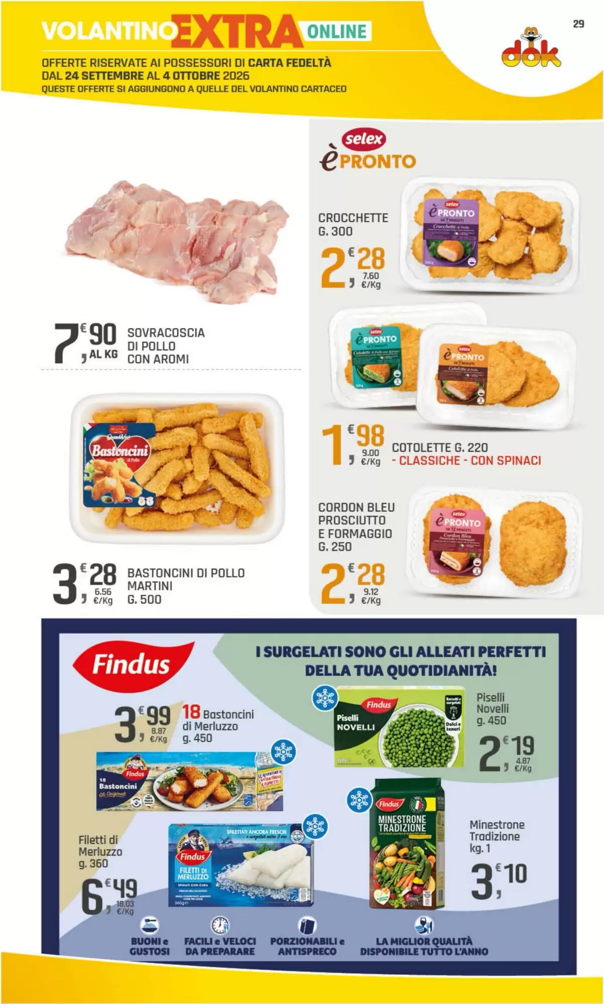 Volantino promozionale Supermercati Dok  valide dal 24/09/2026 - Pagina 29.