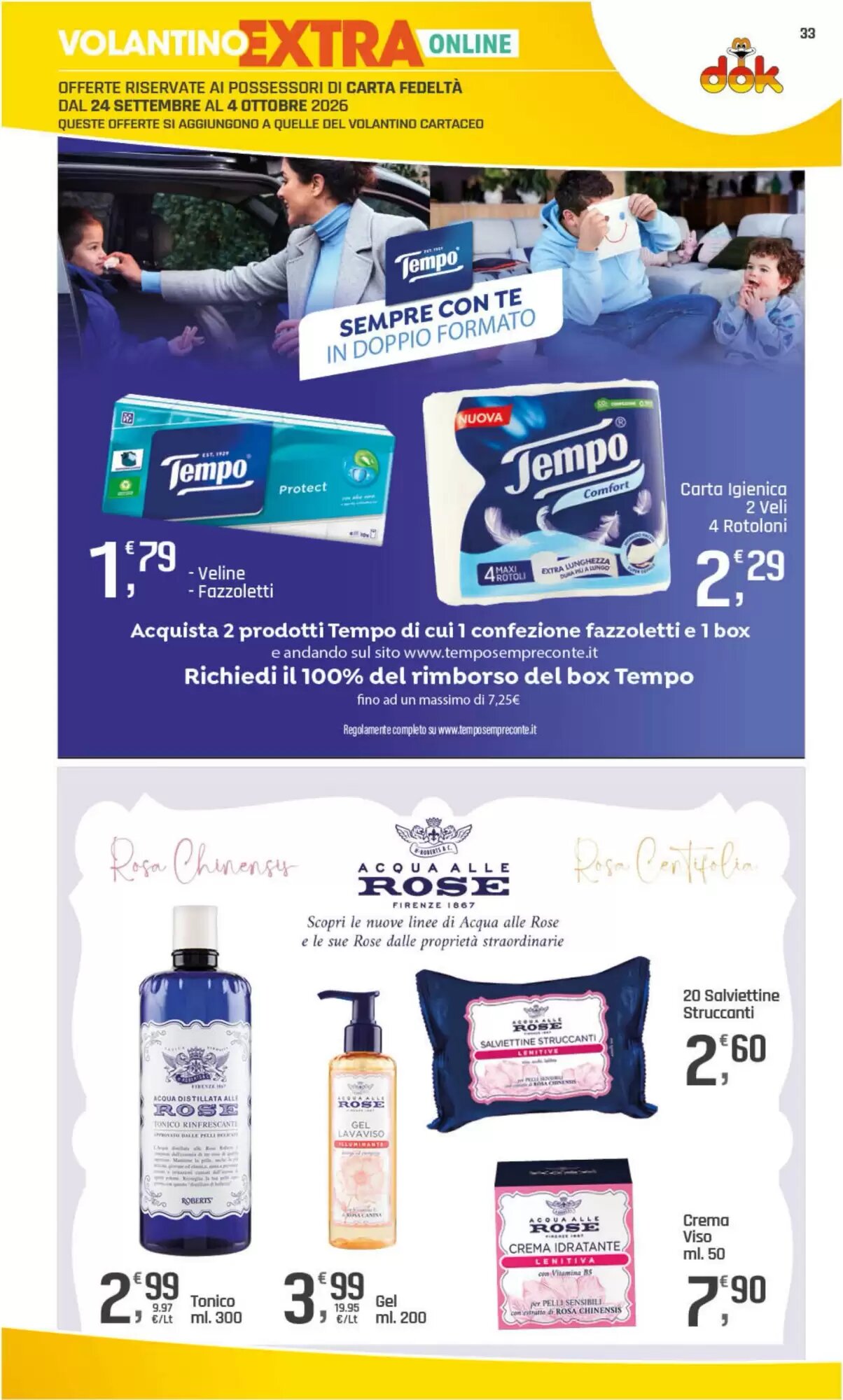 Volantino promozionale Supermercati Dok  valide dal 24/09/2026 - Pagina 33.