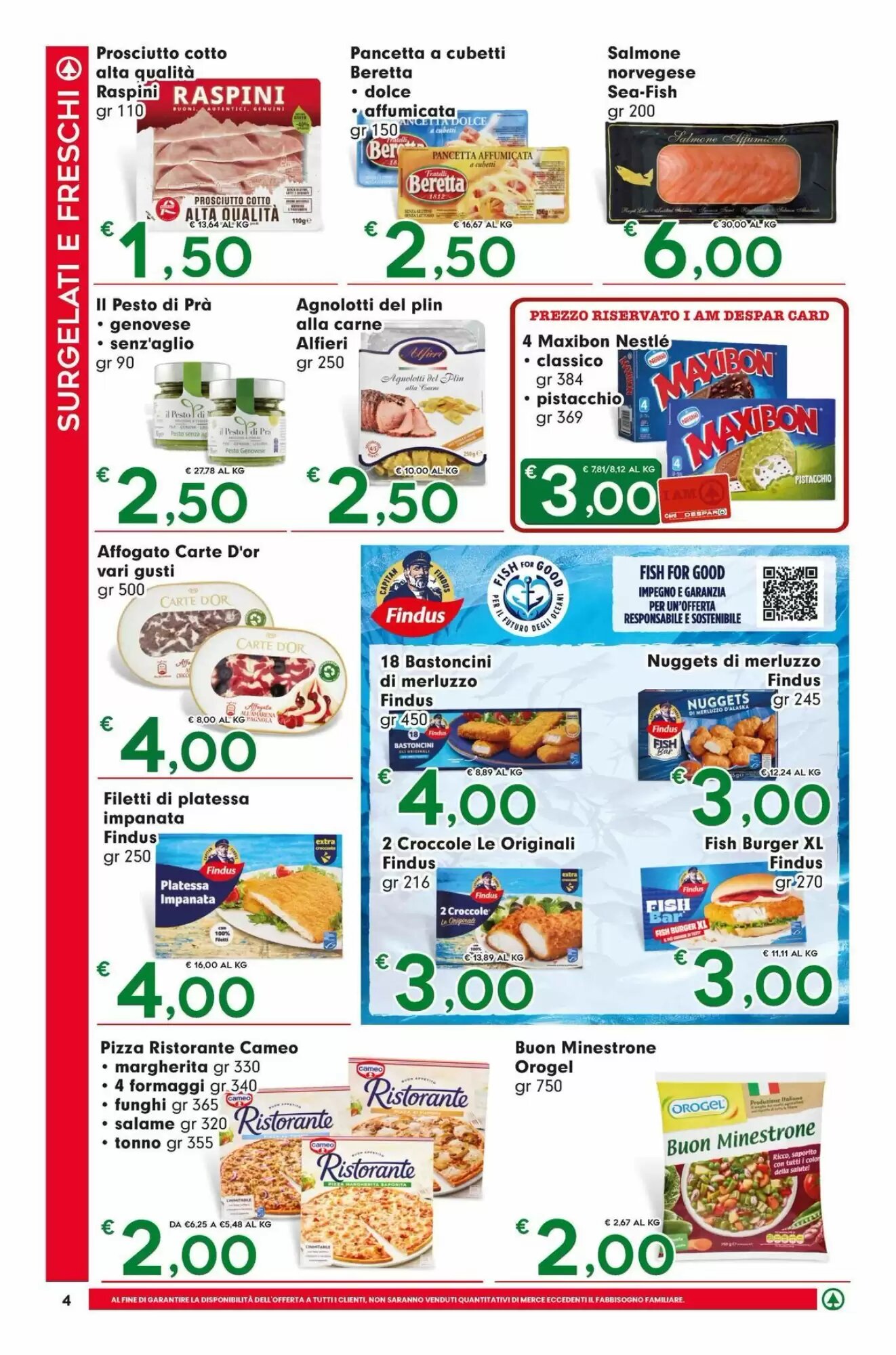 Volantino promozionale Despar  valide dal 24/09/2026 - Pagina 4.
