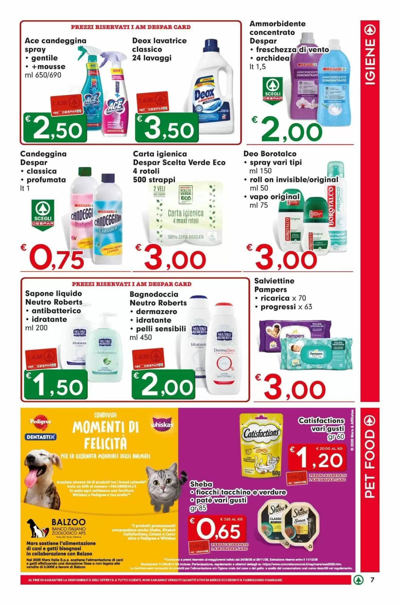 Volantino promozionale Despar  valide dal 24/09/2026 - Pagina 7.