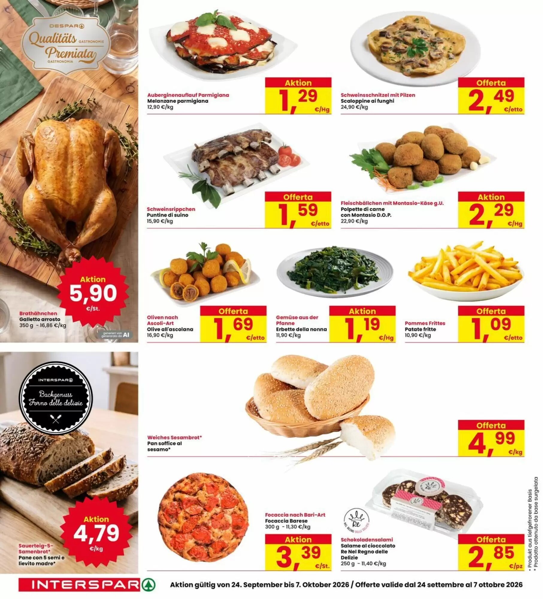 Volantino promozionale Interspar  valide dal 24/09/2026 - Pagina 12.