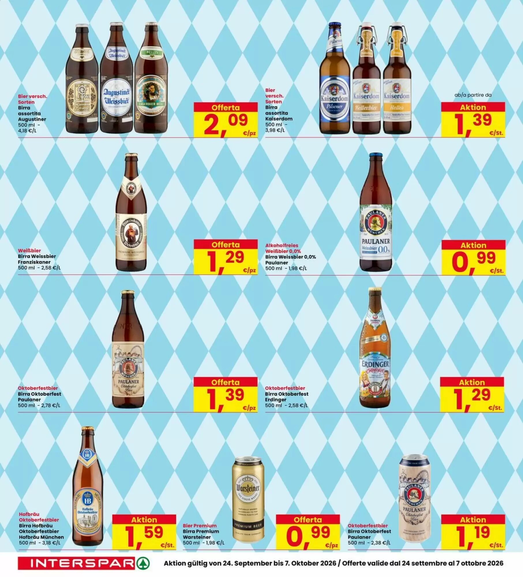 Volantino promozionale Interspar  valide dal 24/09/2026 - Pagina 16.
