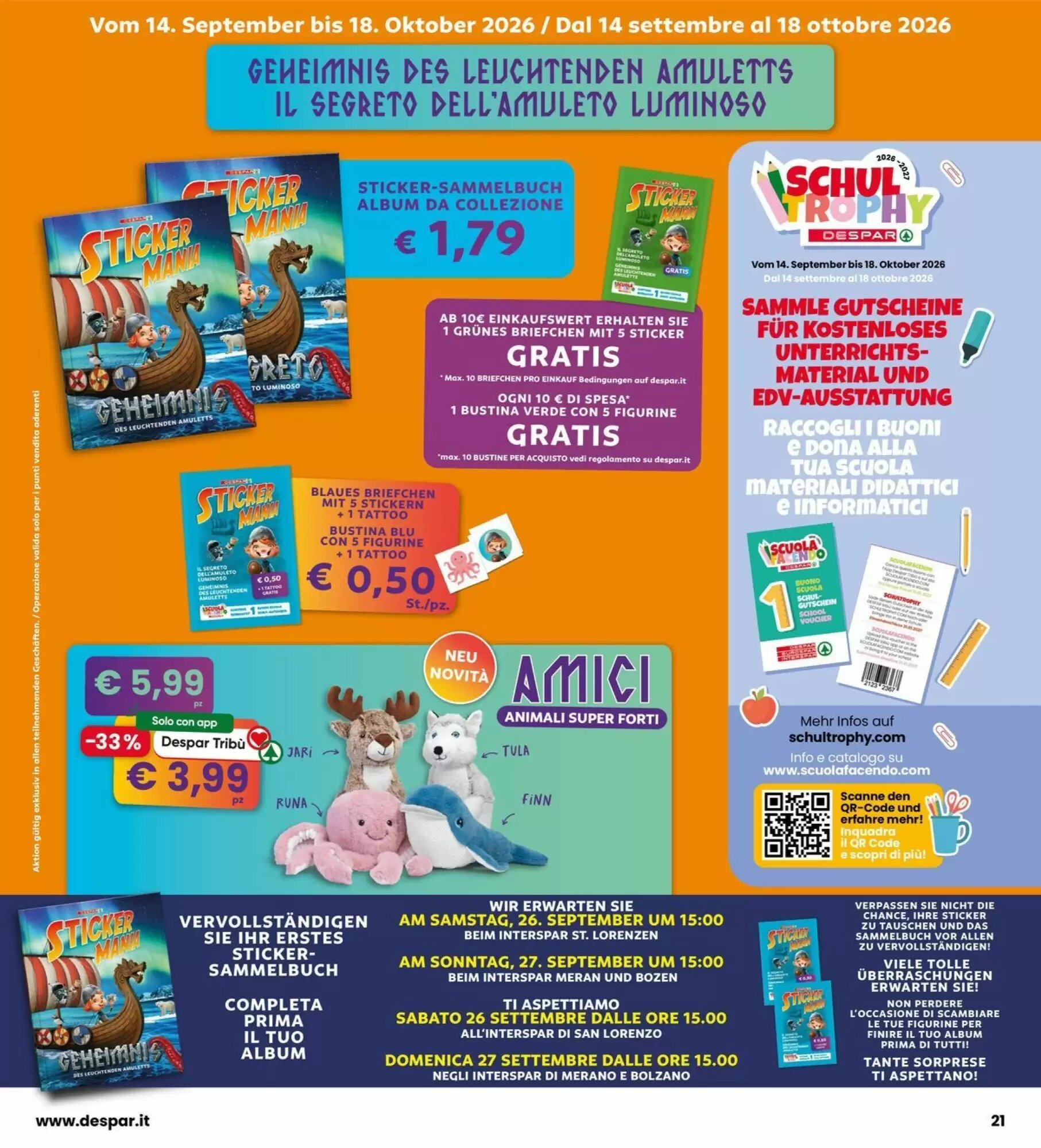 Volantino promozionale Interspar  valide dal 24/09/2026 - Pagina 21.
