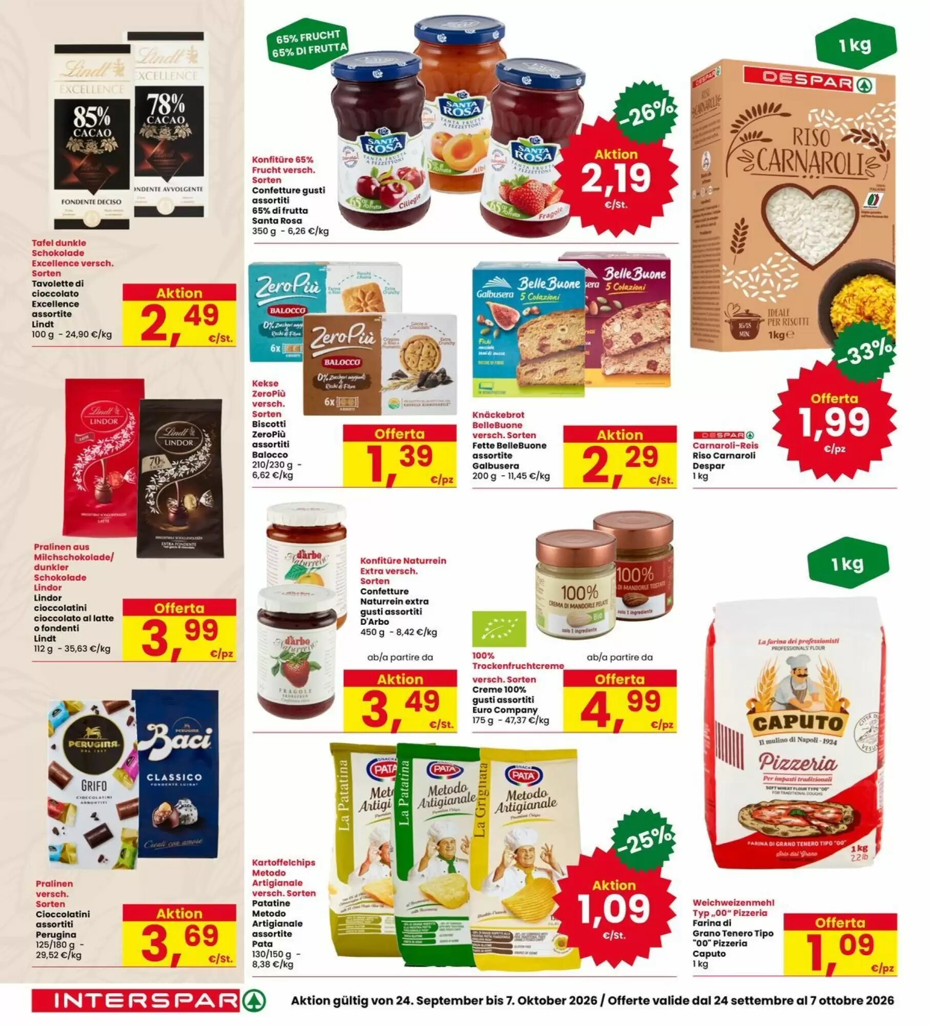 Volantino promozionale Interspar  valide dal 24/09/2026 - Pagina 26.