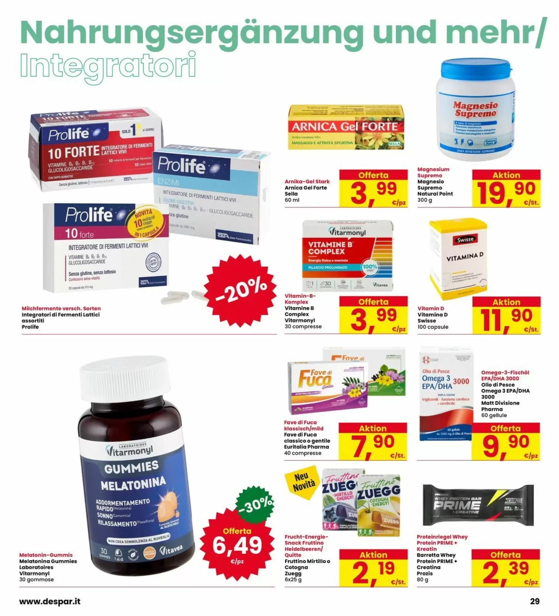 Volantino promozionale Interspar  valide dal 24/09/2026 - Pagina 29.