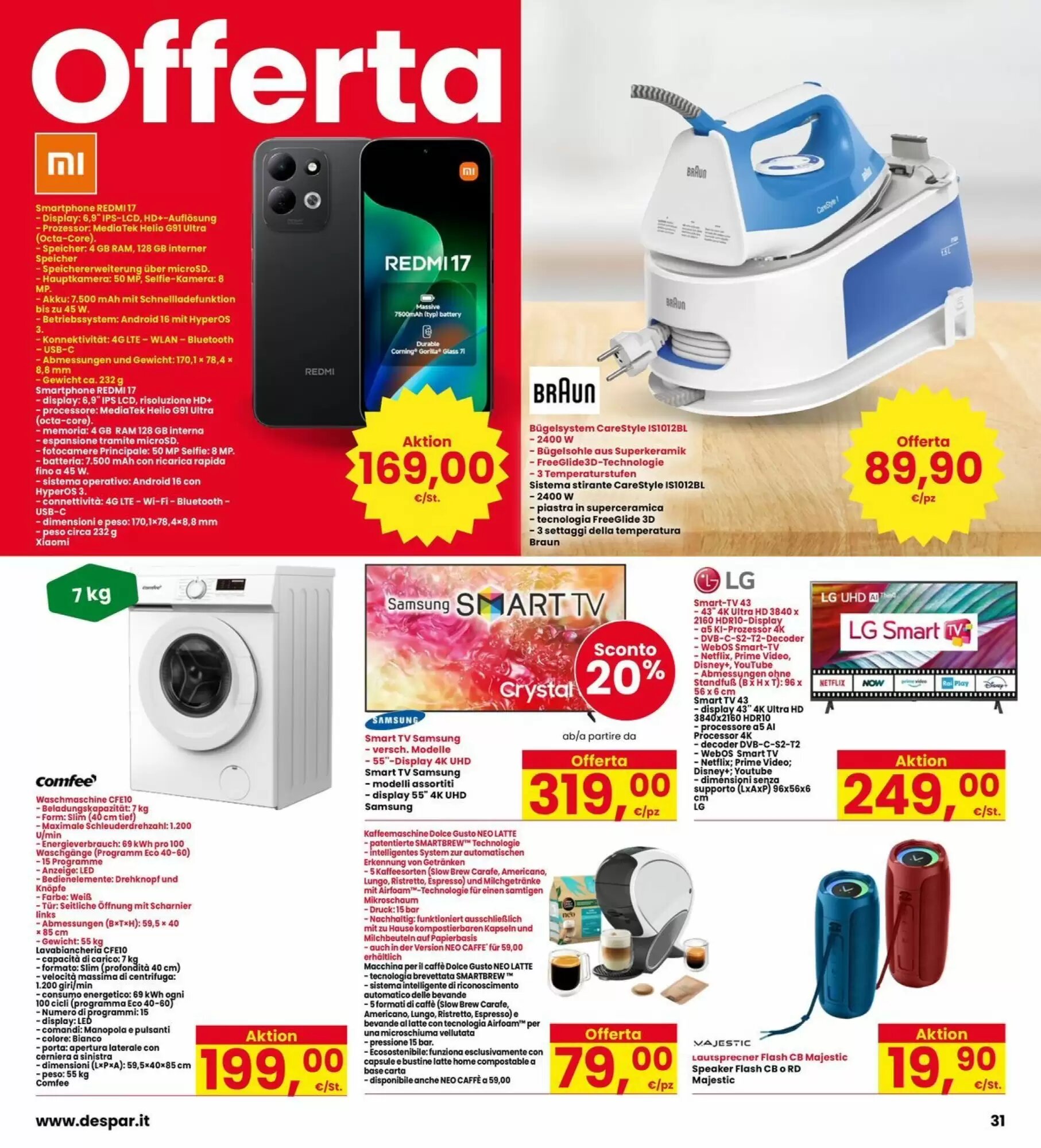 Volantino promozionale Interspar  valide dal 24/09/2026 - Pagina 31.