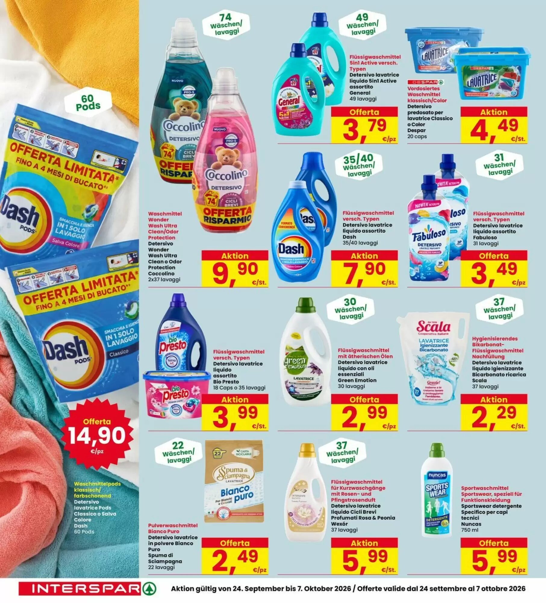 Volantino promozionale Interspar  valide dal 24/09/2026 - Pagina 34.