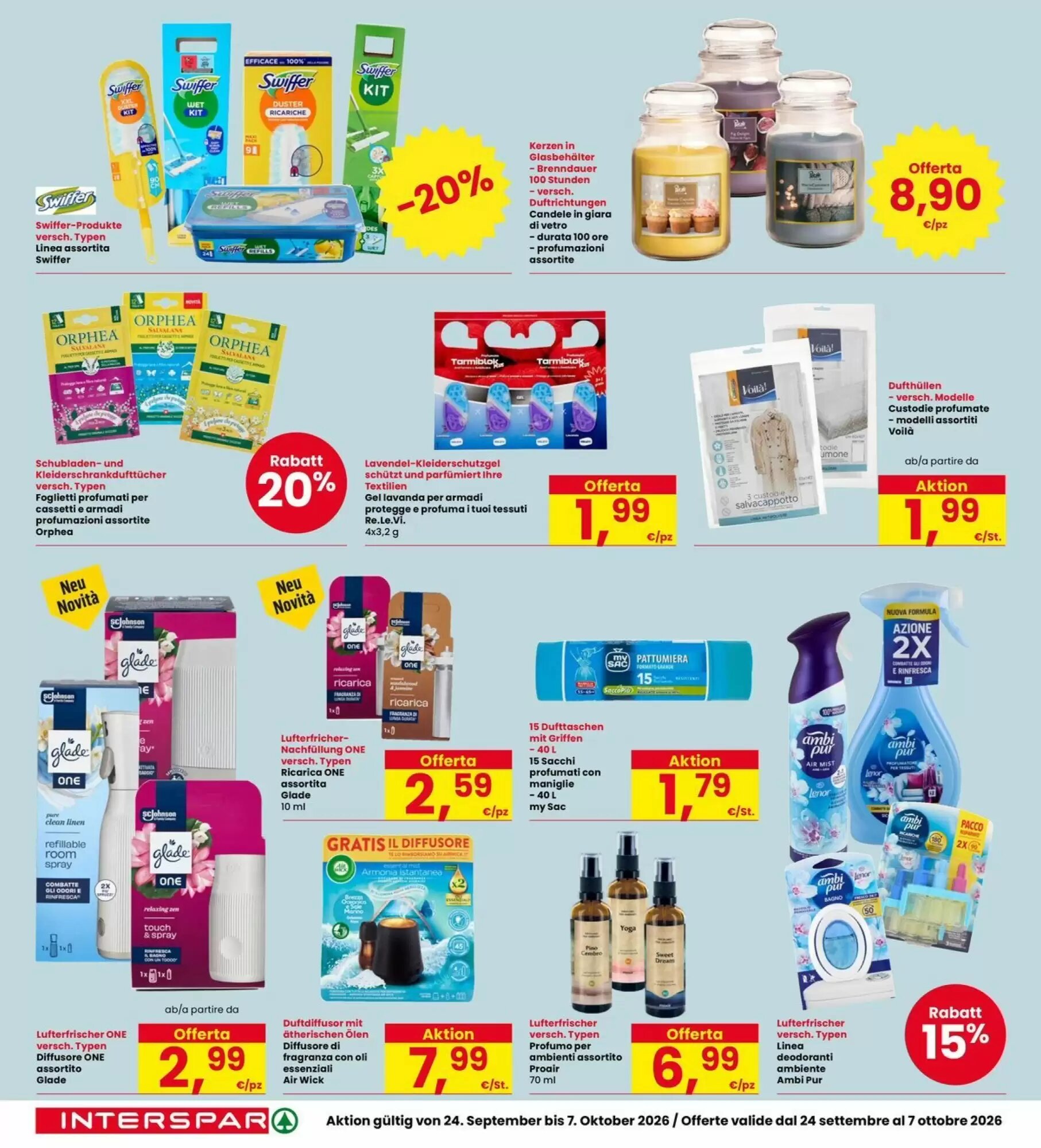 Volantino promozionale Interspar  valide dal 24/09/2026 - Pagina 38.