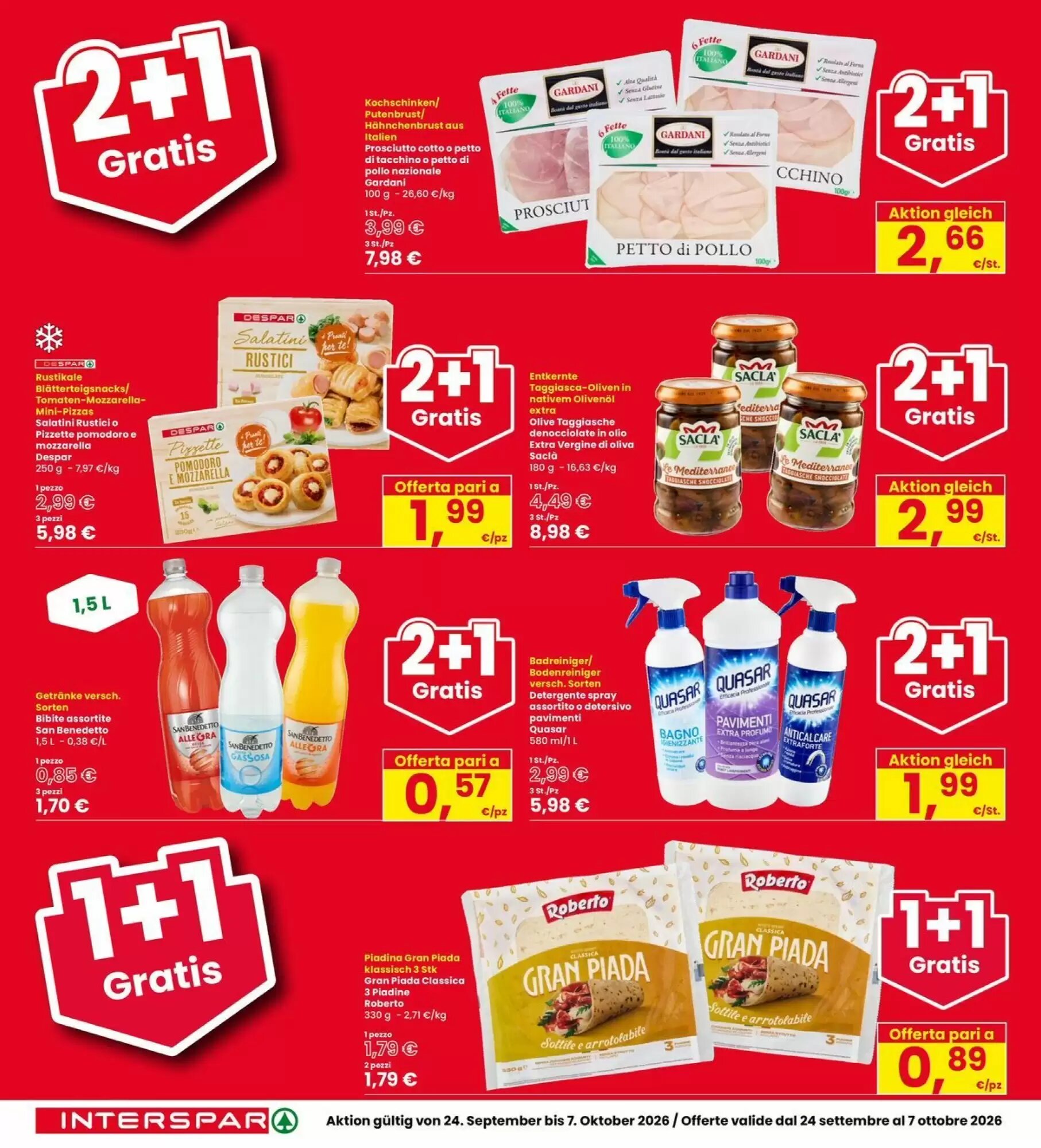Volantino promozionale Interspar  valide dal 24/09/2026 - Pagina 4.