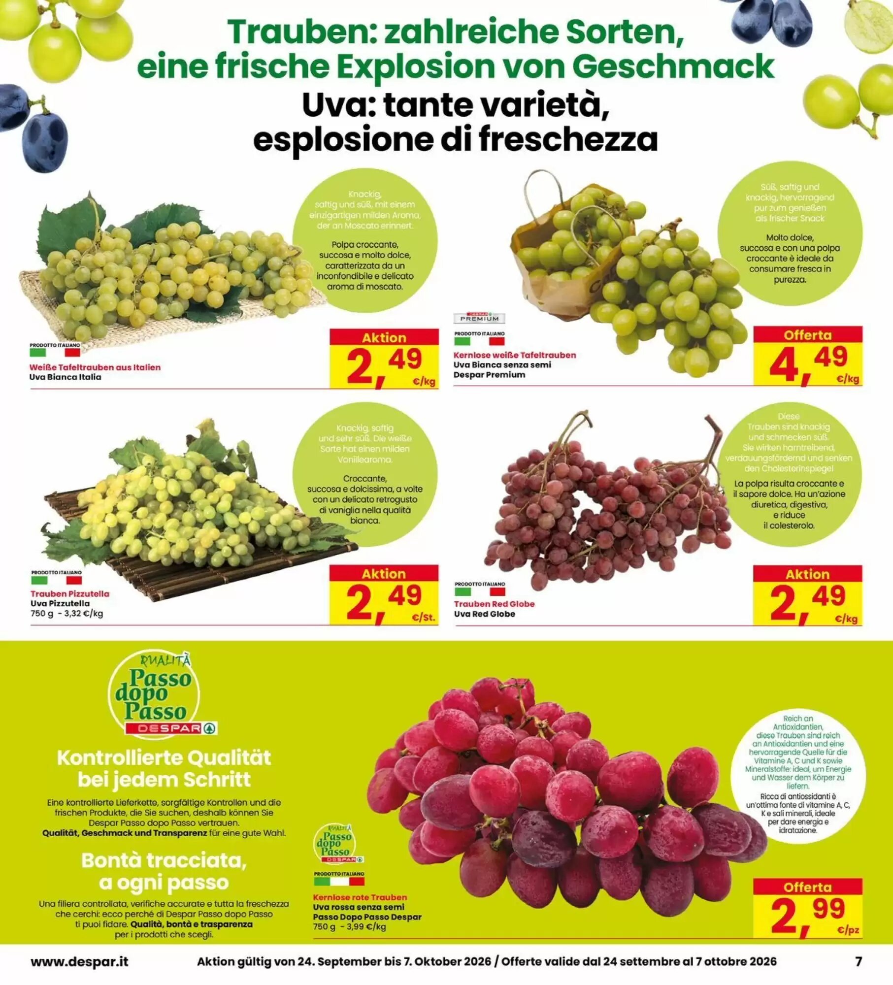 Volantino promozionale Interspar  valide dal 24/09/2026 - Pagina 7.