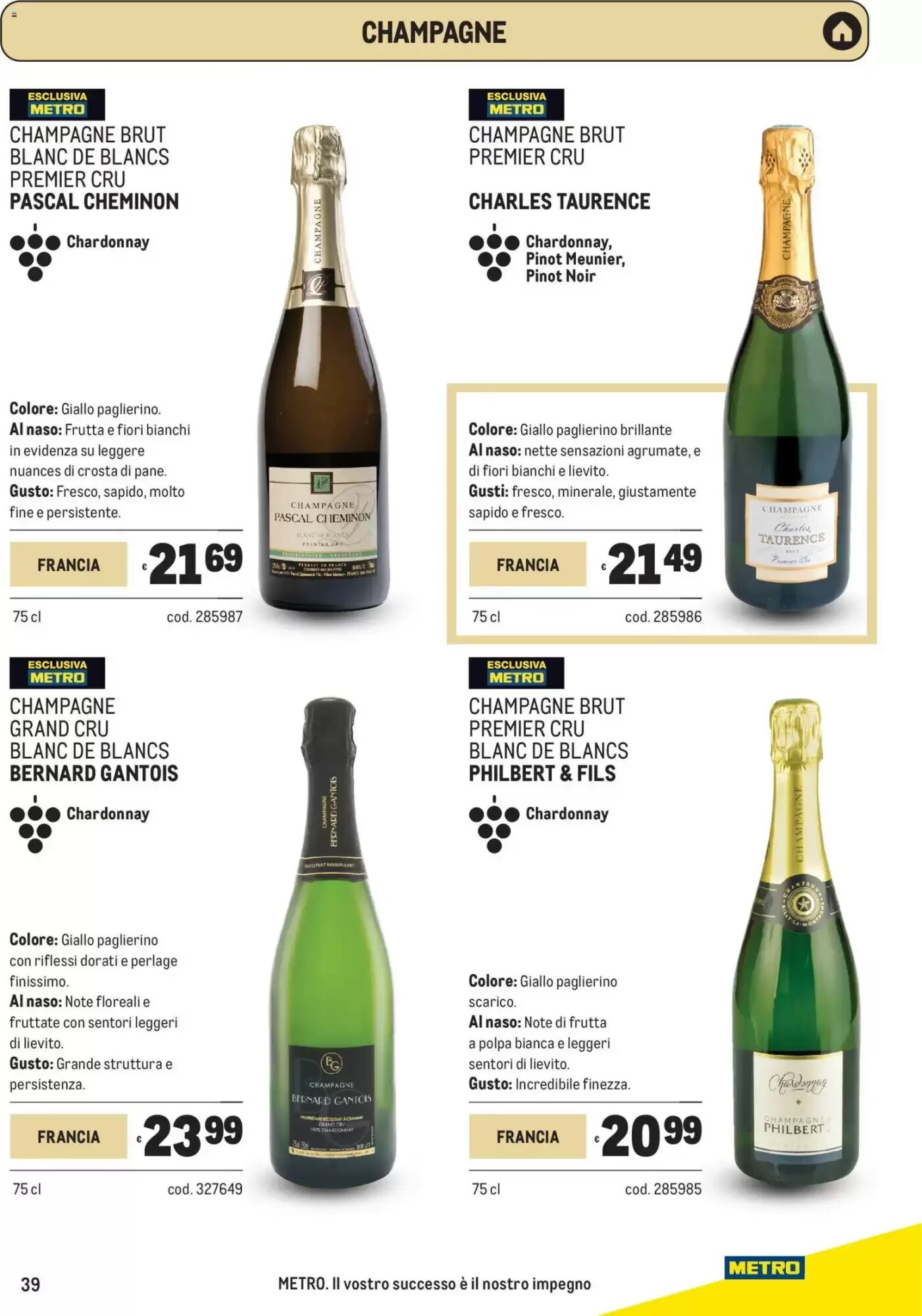 Volantino promozionale Metro  valide dal 24/09/2026 - Pagina 39.