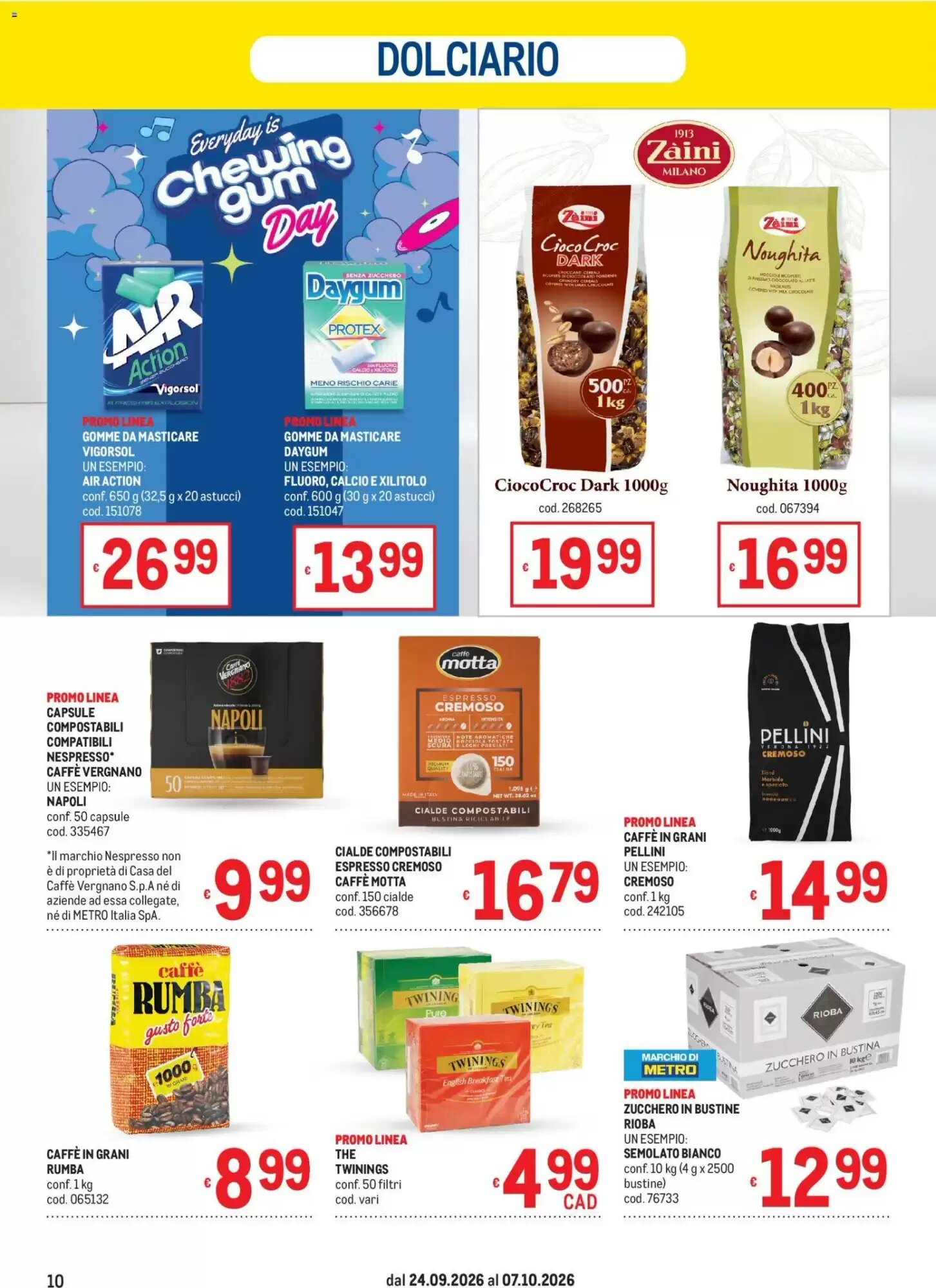 Volantino promozionale Metro  valide dal 24/09/2026 - Pagina 10.