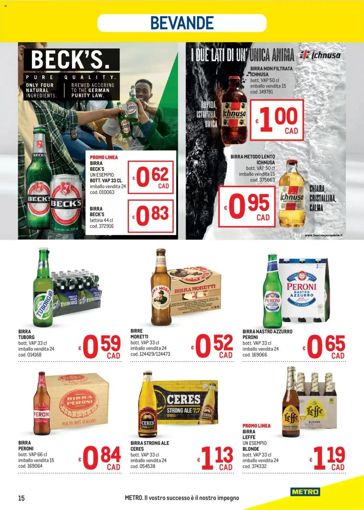 Volantino promozionale Metro  valide dal 24/09/2026 - Pagina 15.