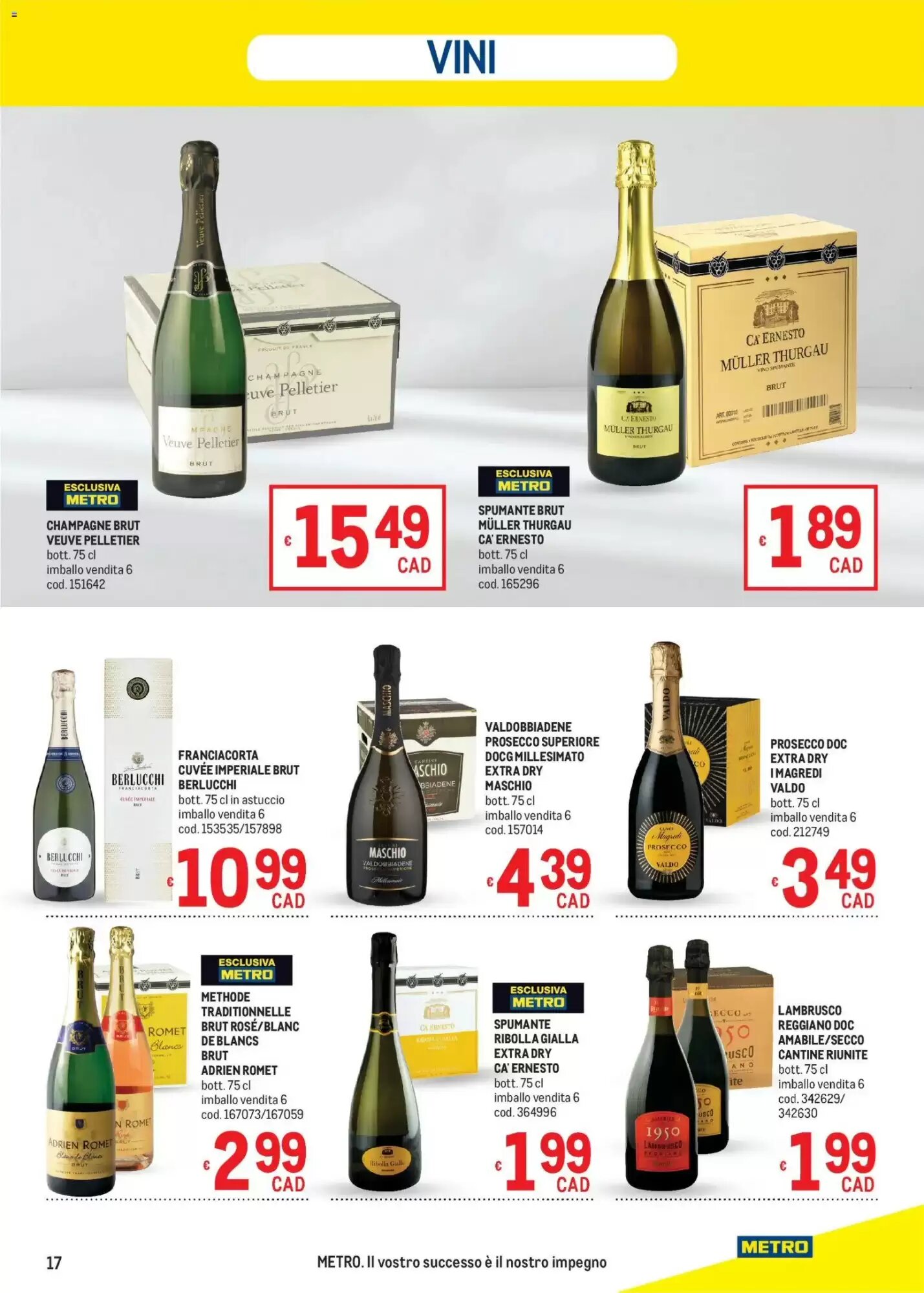 Volantino promozionale Metro  valide dal 24/09/2026 - Pagina 17.