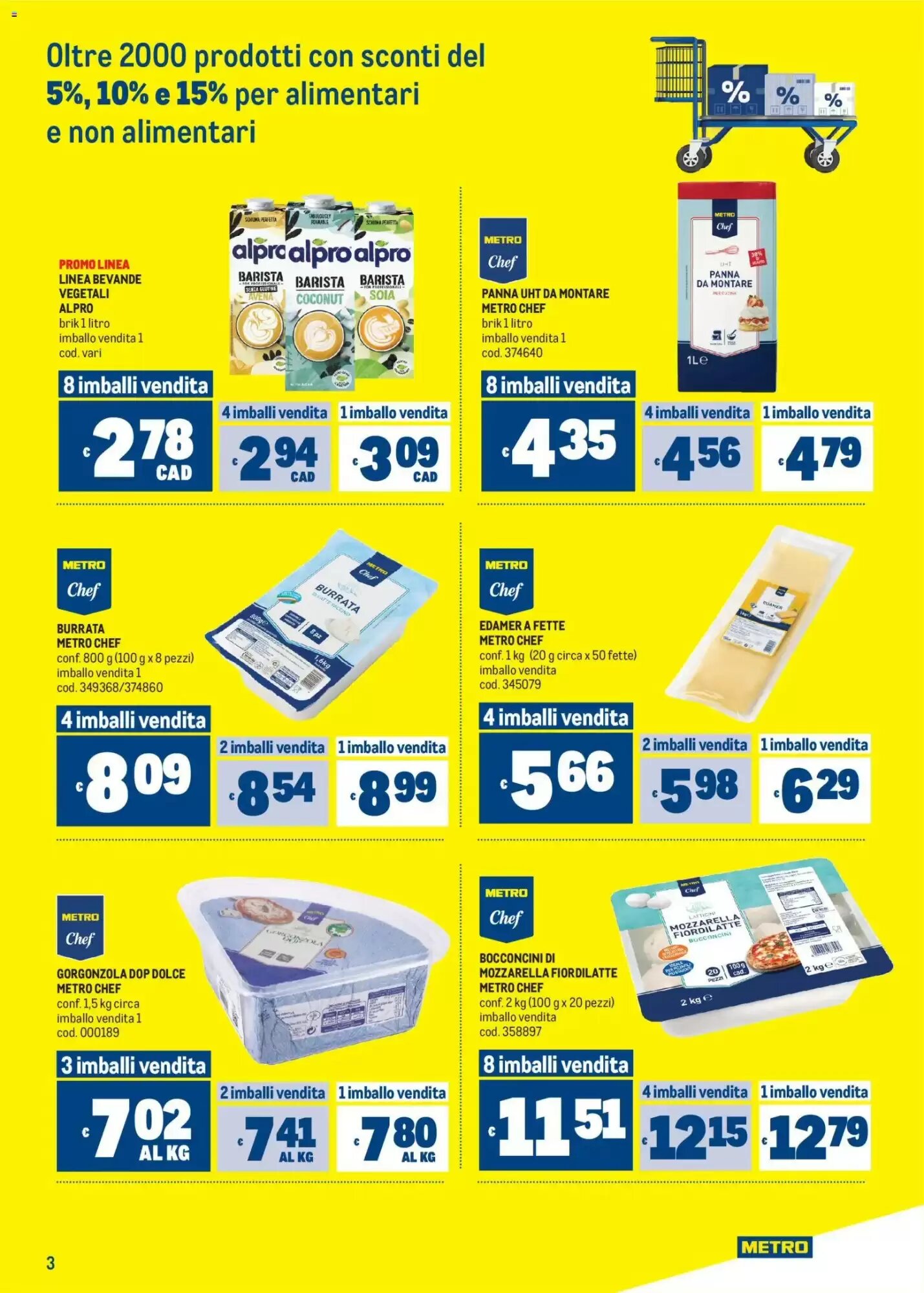 Volantino promozionale Metro  valide dal 24/09/2026 - Pagina 3.